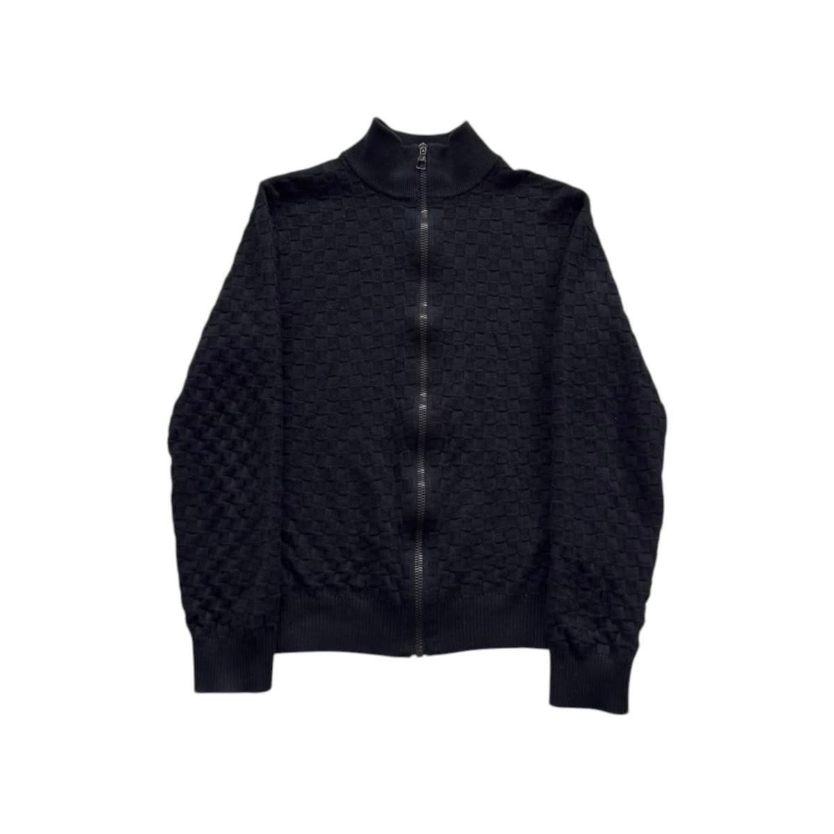 LOUIS VUITTON DAMIER ZIP-UP SWEATSHIRT