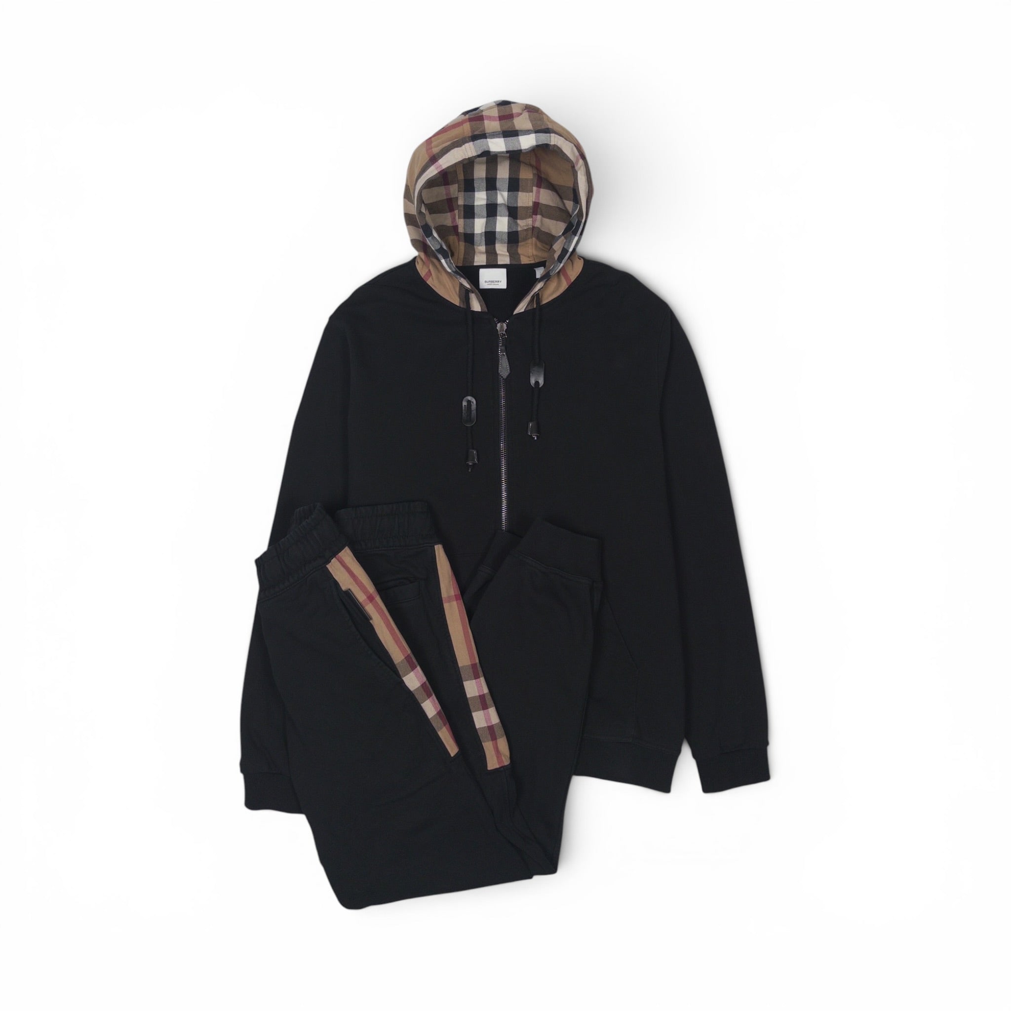 BURBERRY CHECK TRACKSUIT