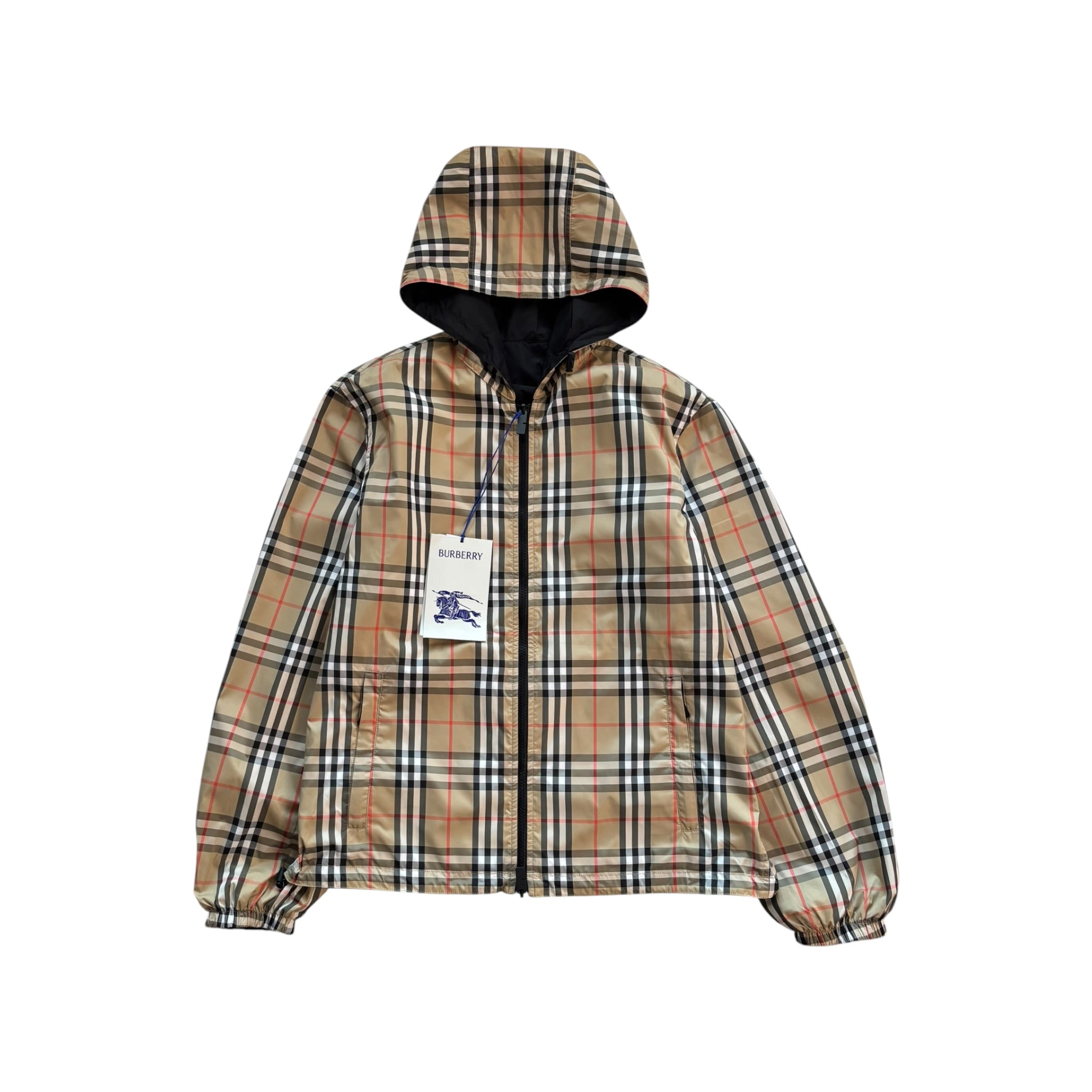 BURBERRY MONOGRAM REVERSIBLE WINDBREAKER