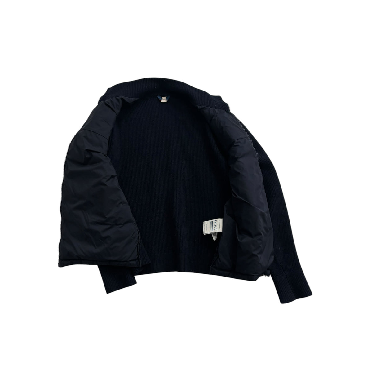 MONCLER LOGO EMBROIDERED PADDED CARDIGAN