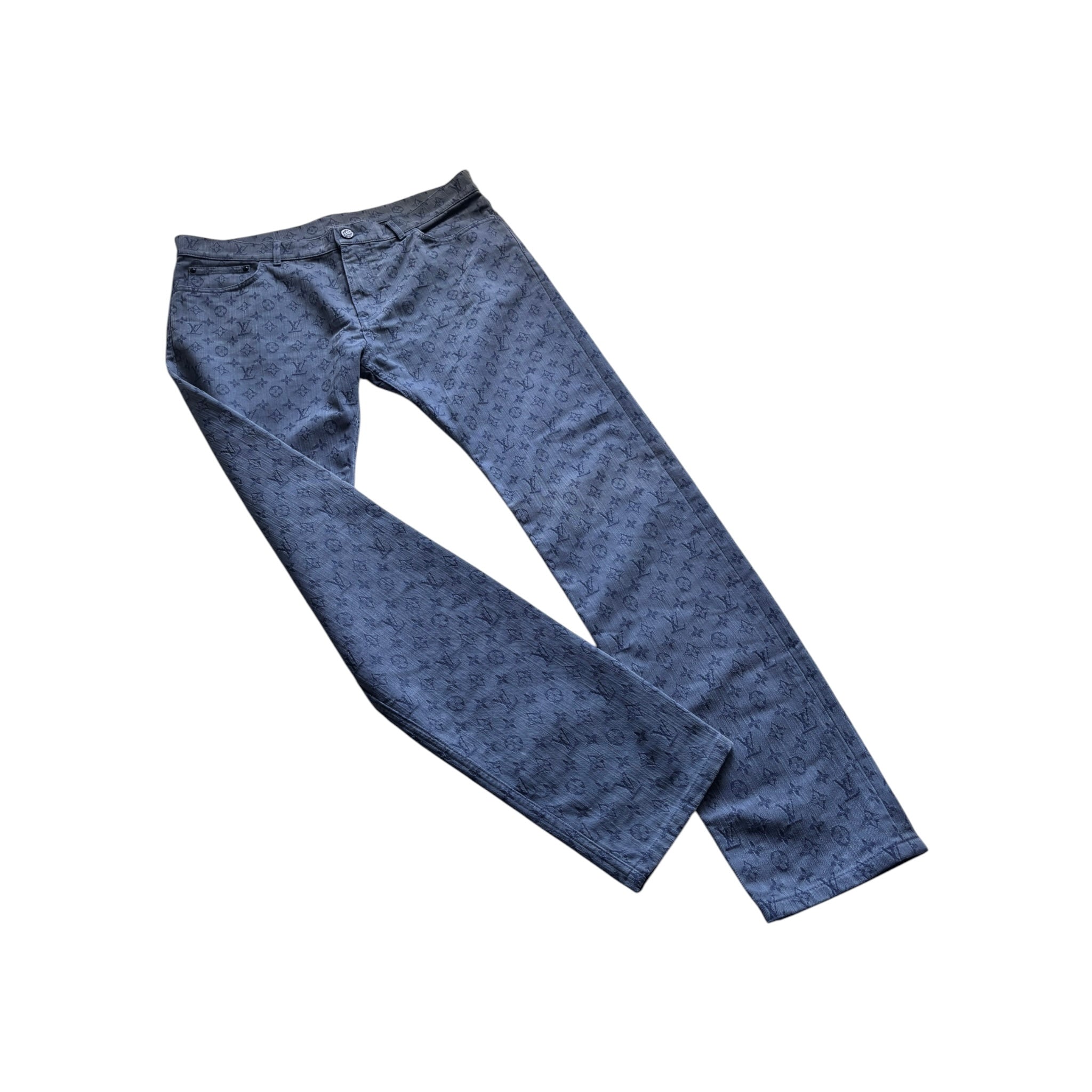 LOUIS VUITTON MONOGRAM JEANS