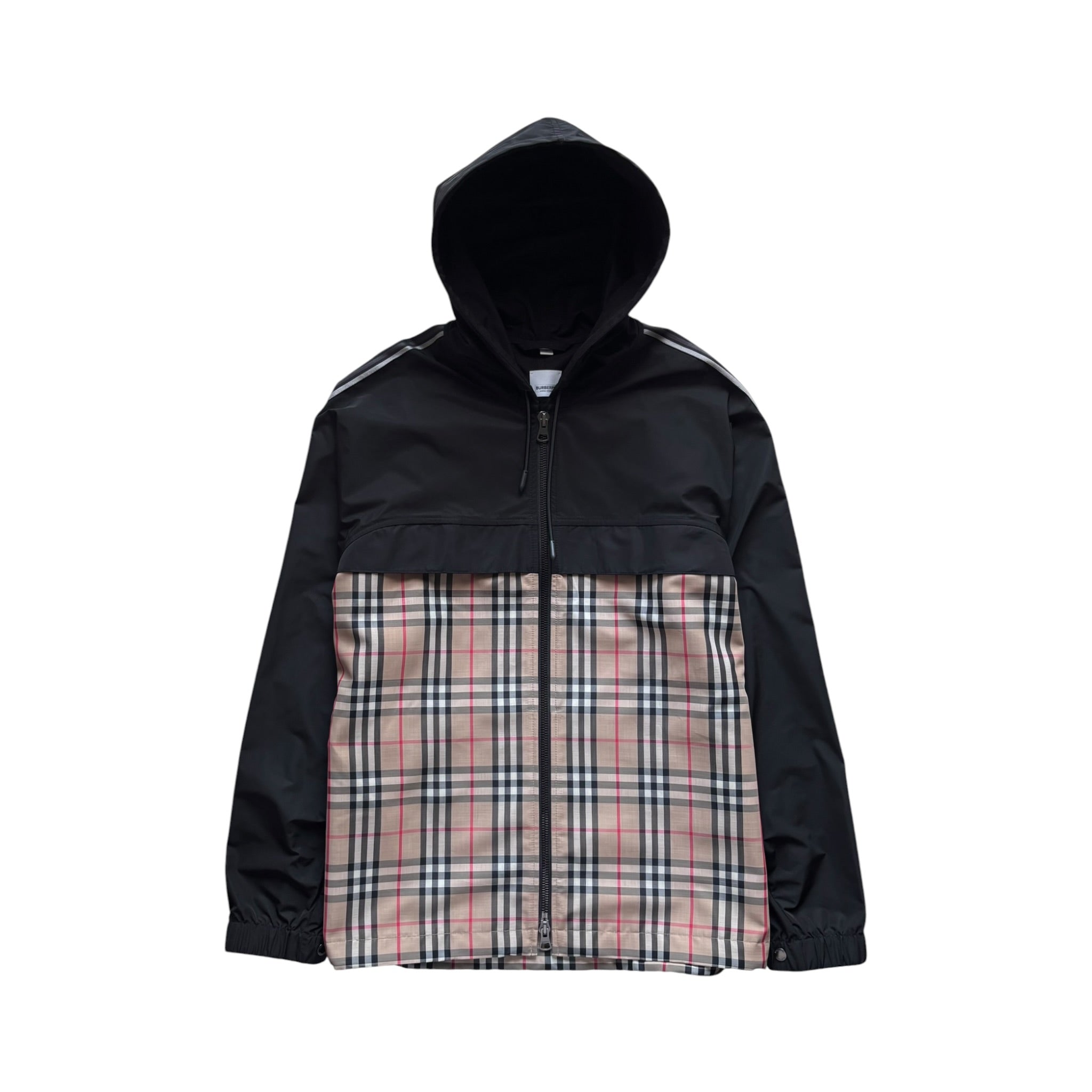 BURBERRY CHECK WINDBREAKER
