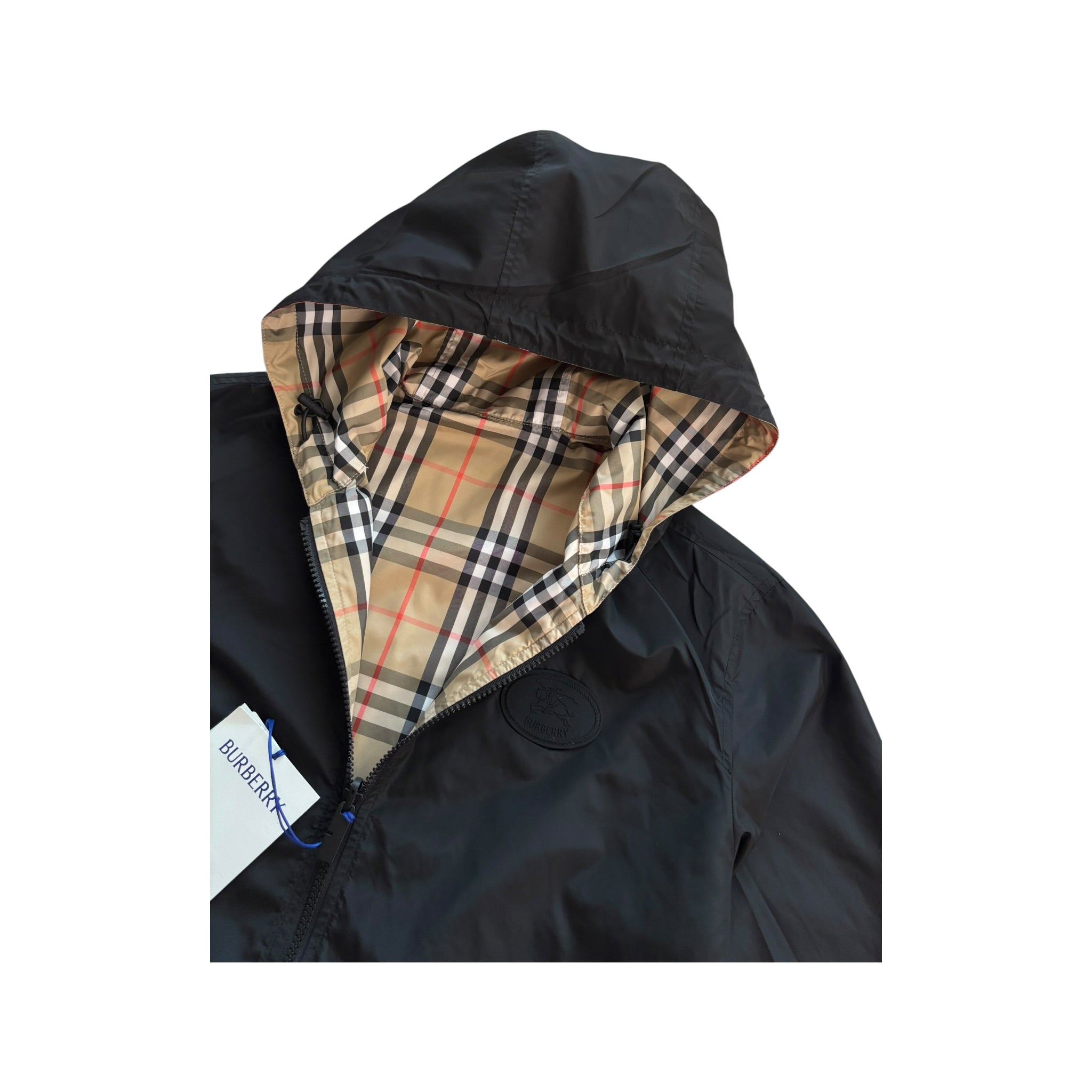 BURBERRY MONOGRAM REVERSIBLE WINDBREAKER