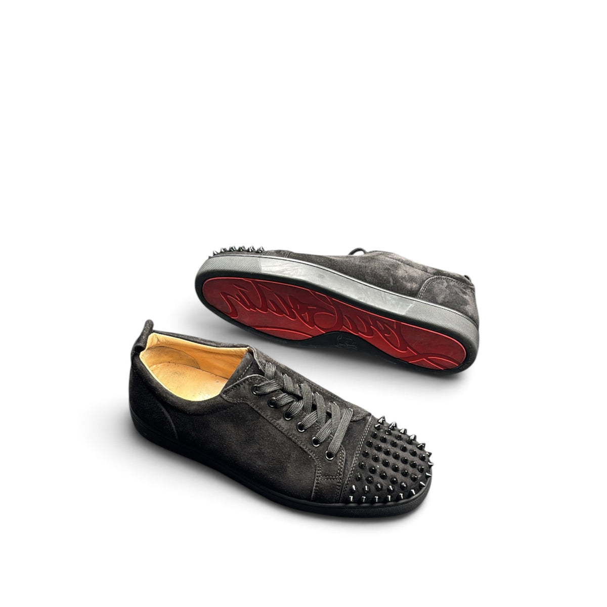 CHRISTIAN LOUBOUTIN JUNIOR SPIKES SNEAKERS