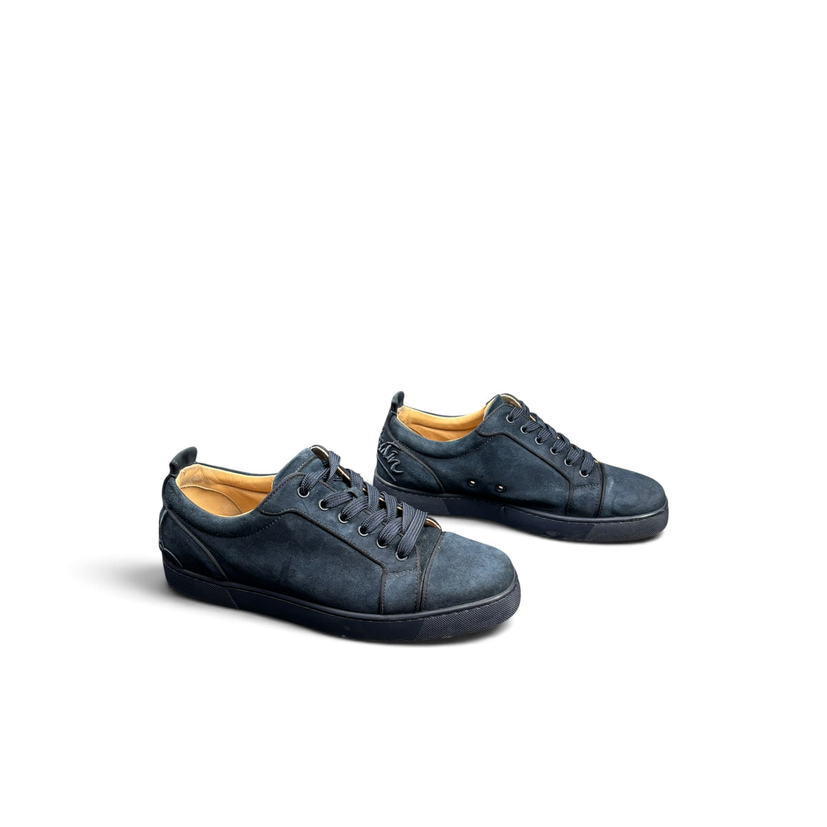 CHRISTIAN LOUBOUTIN FLAT SUEDE SNEAKERS