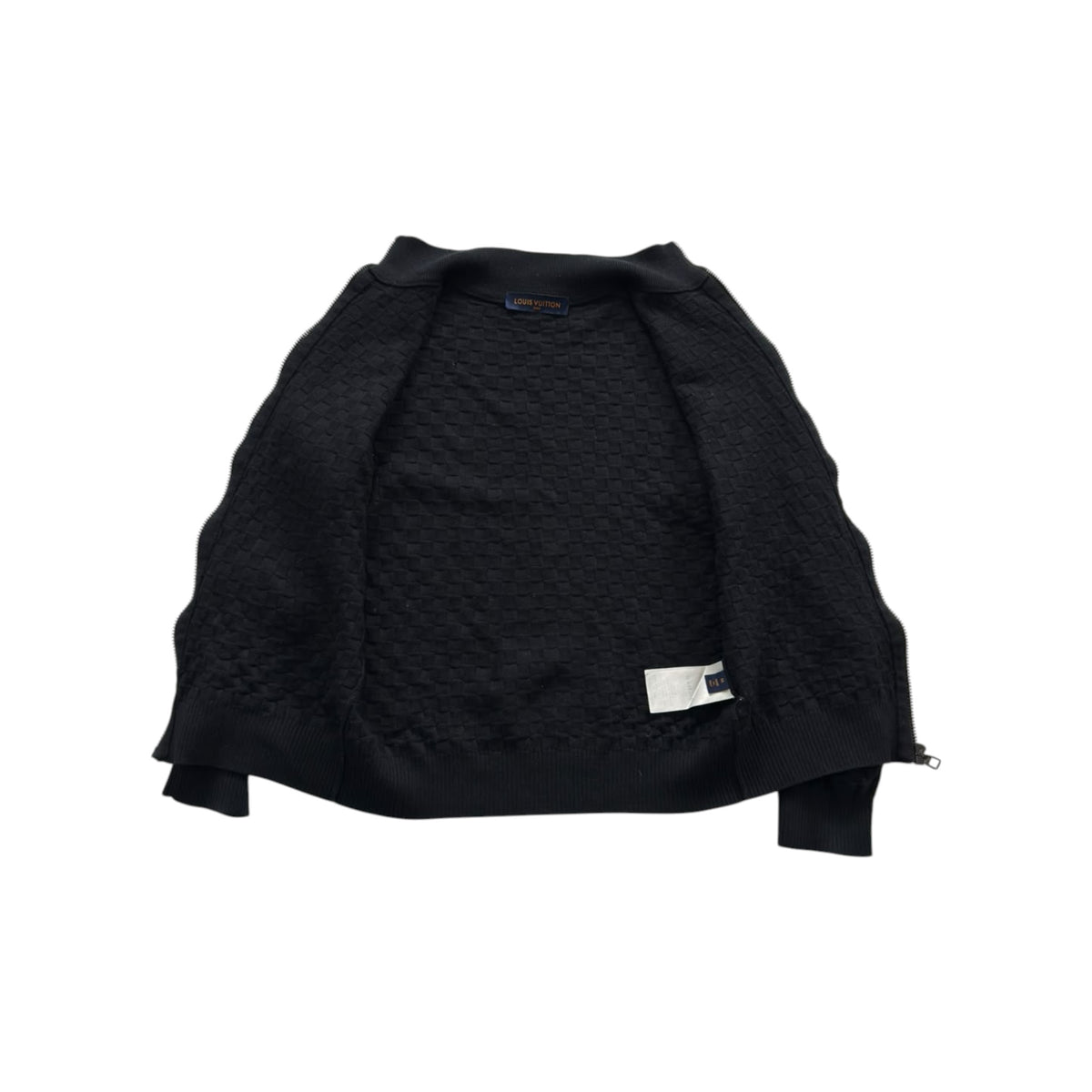 LOUIS VUITTON DAMIER ZIP-UP SWEATSHIRT