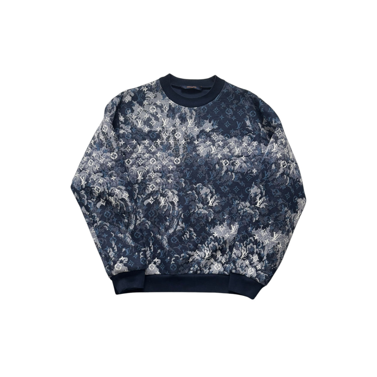 LOUIS VUITTON TAPESTRY MONOGRAM CREWNECK