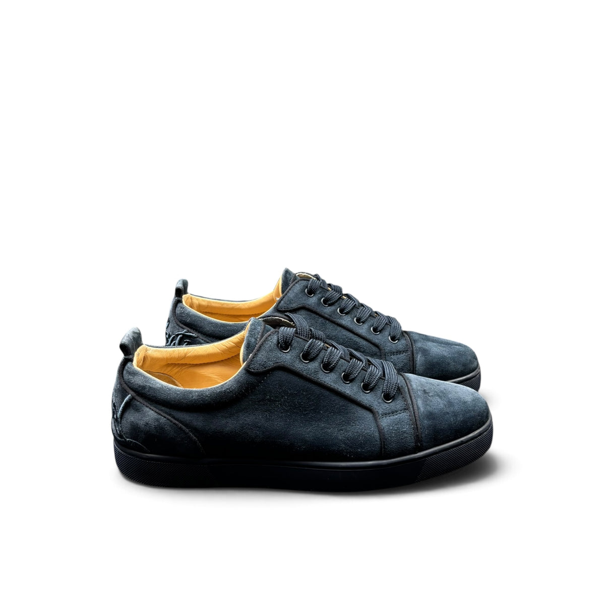 CHRISTIAN LOUBOUTIN FLAT SUEDE SNEAKERS