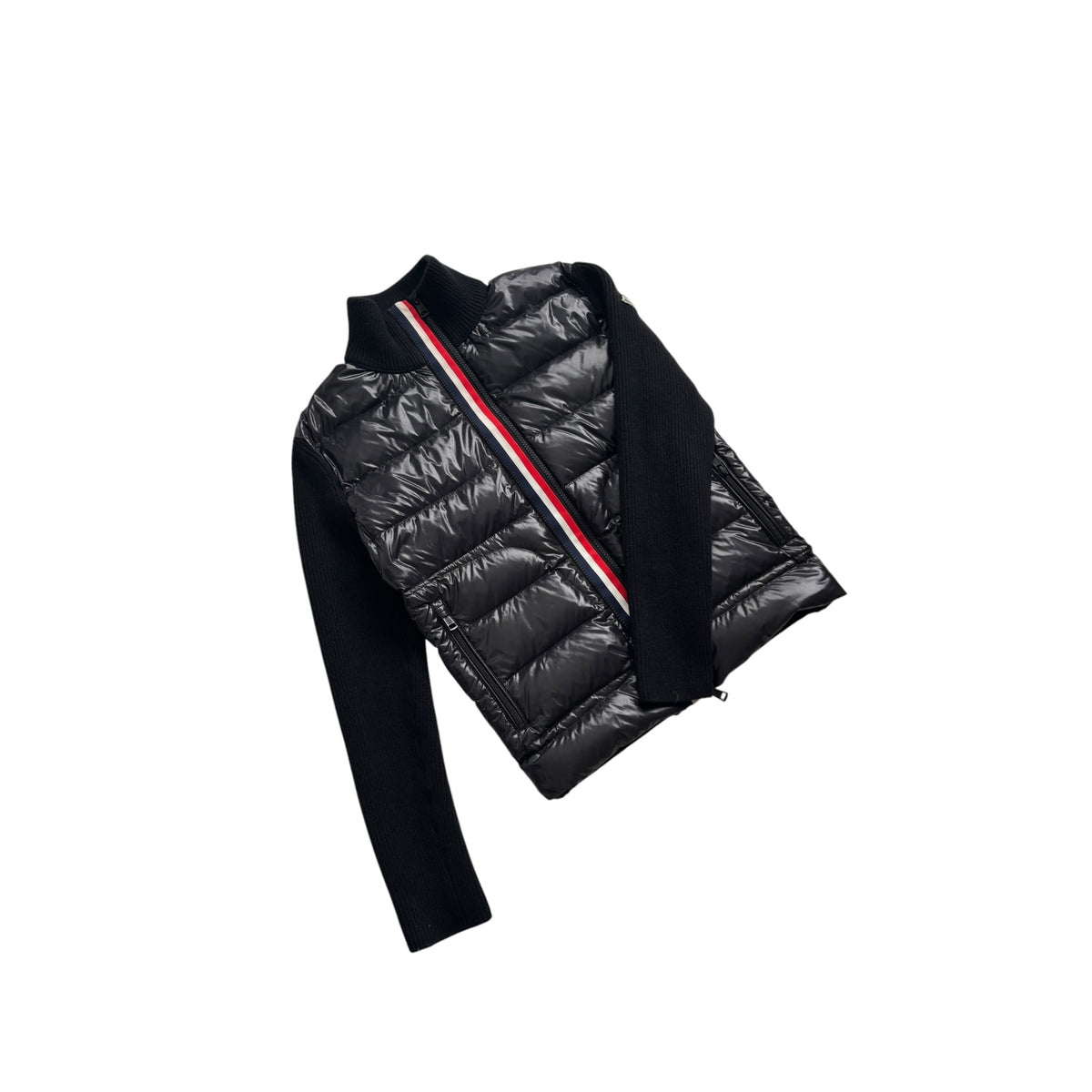 MONCLER DOWN PADDED CARDIGAN
