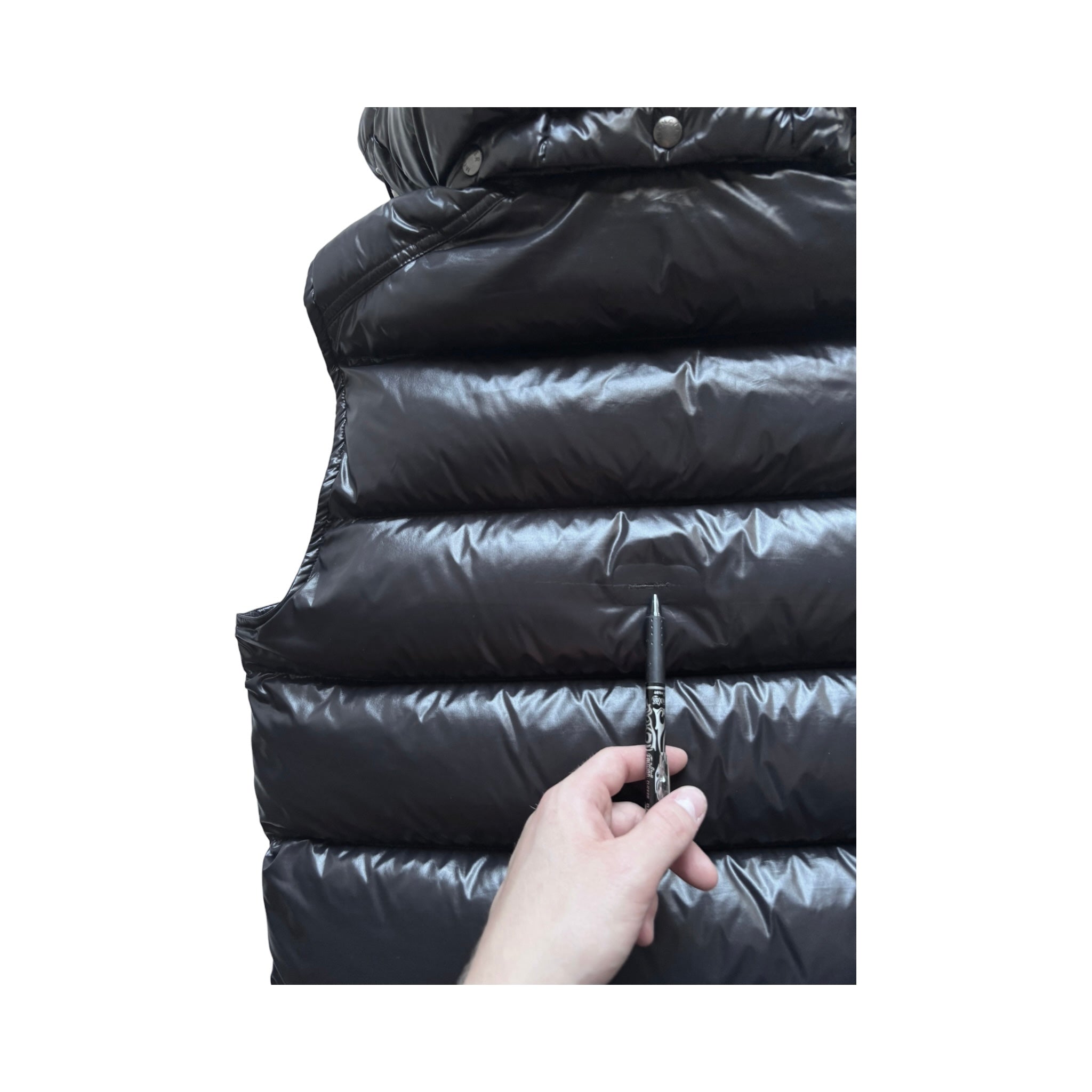MONCLER BORMES HOODED VEST