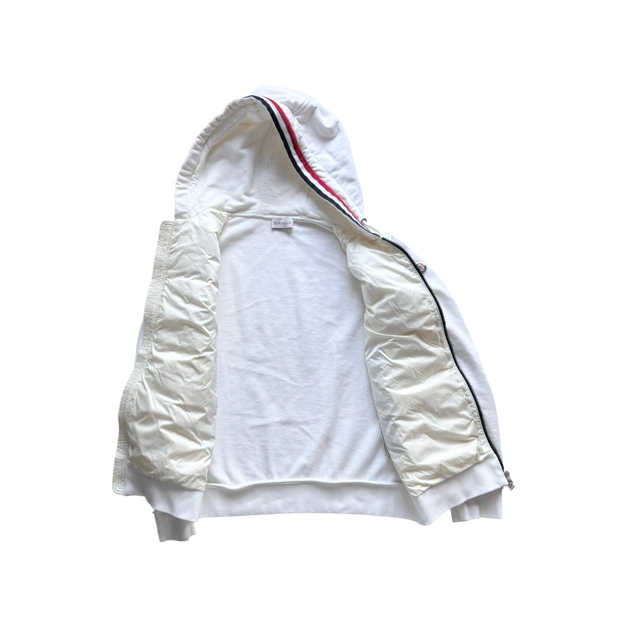 MONCLER HOODED CARDIGAN
