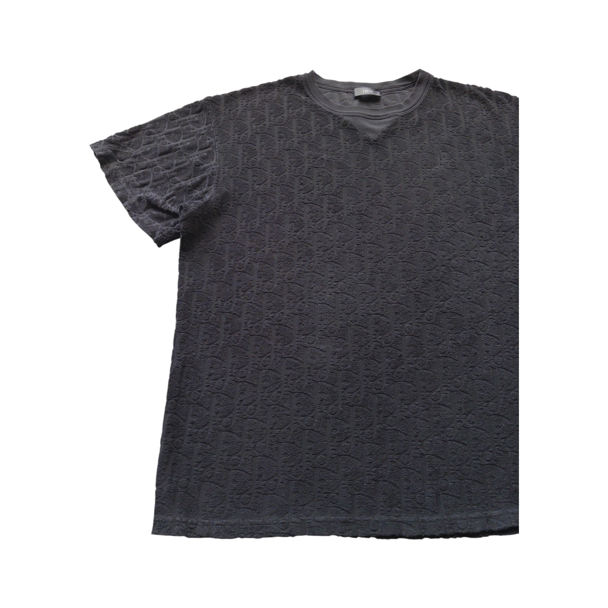 DIOR OBLIQUE TOWELLING T-SHIRT
