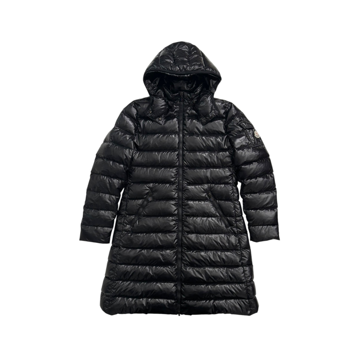 MONCLER WOMENS MOKA LONG DOWN JACKET
