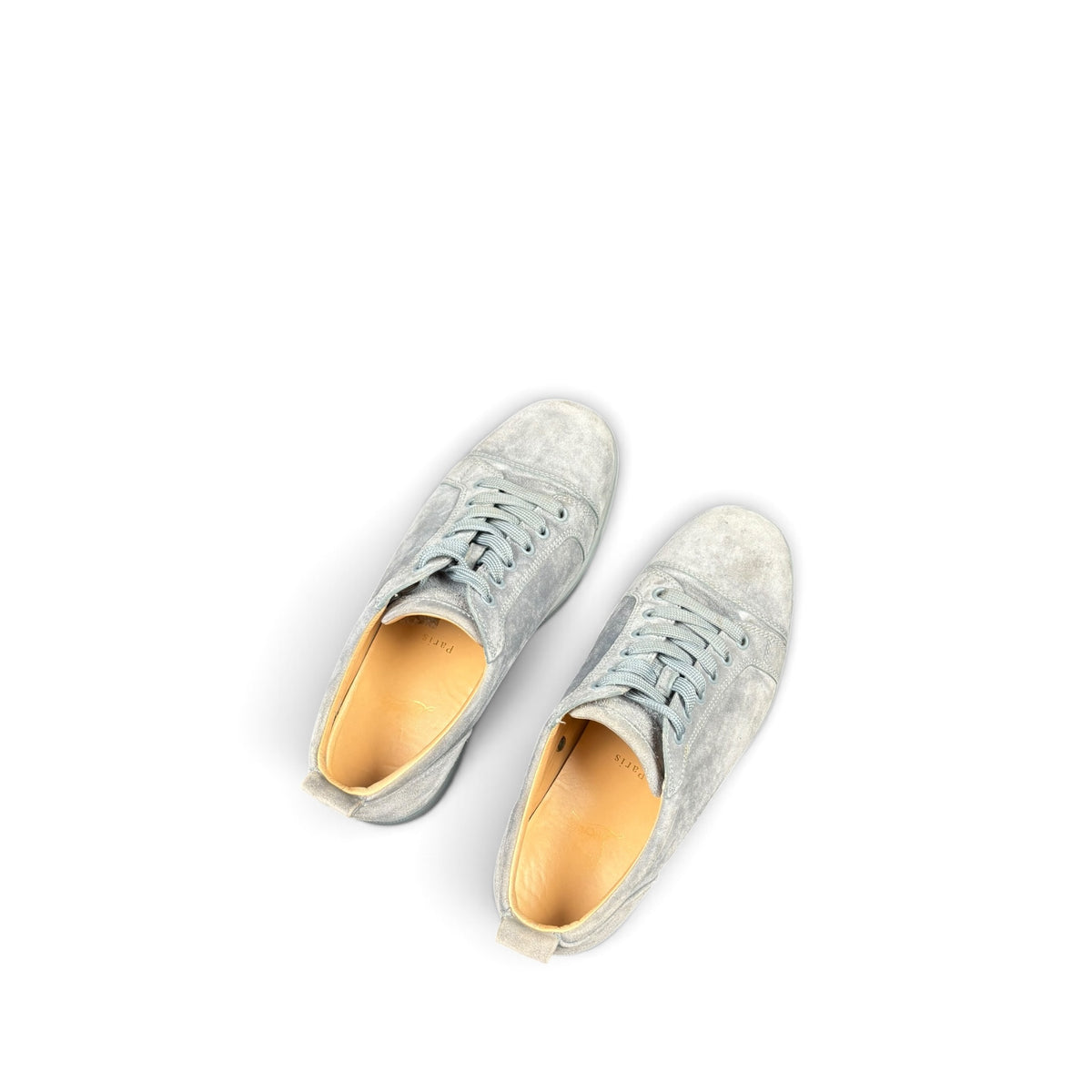 CHRISTIAN LOUBOUTIN FLAT SUEDE SNEAKERS