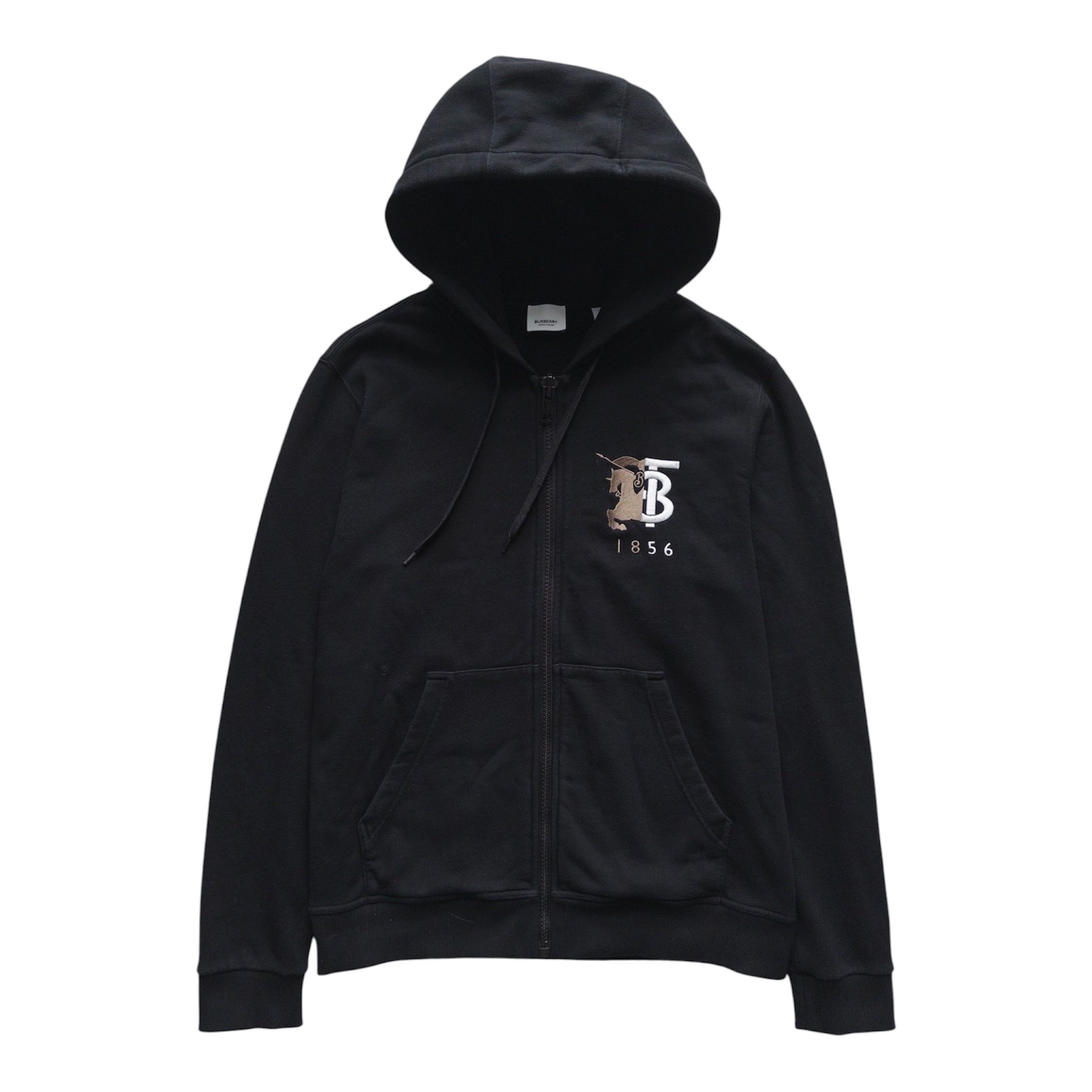 BURBERRY ZIP UP HOODIE