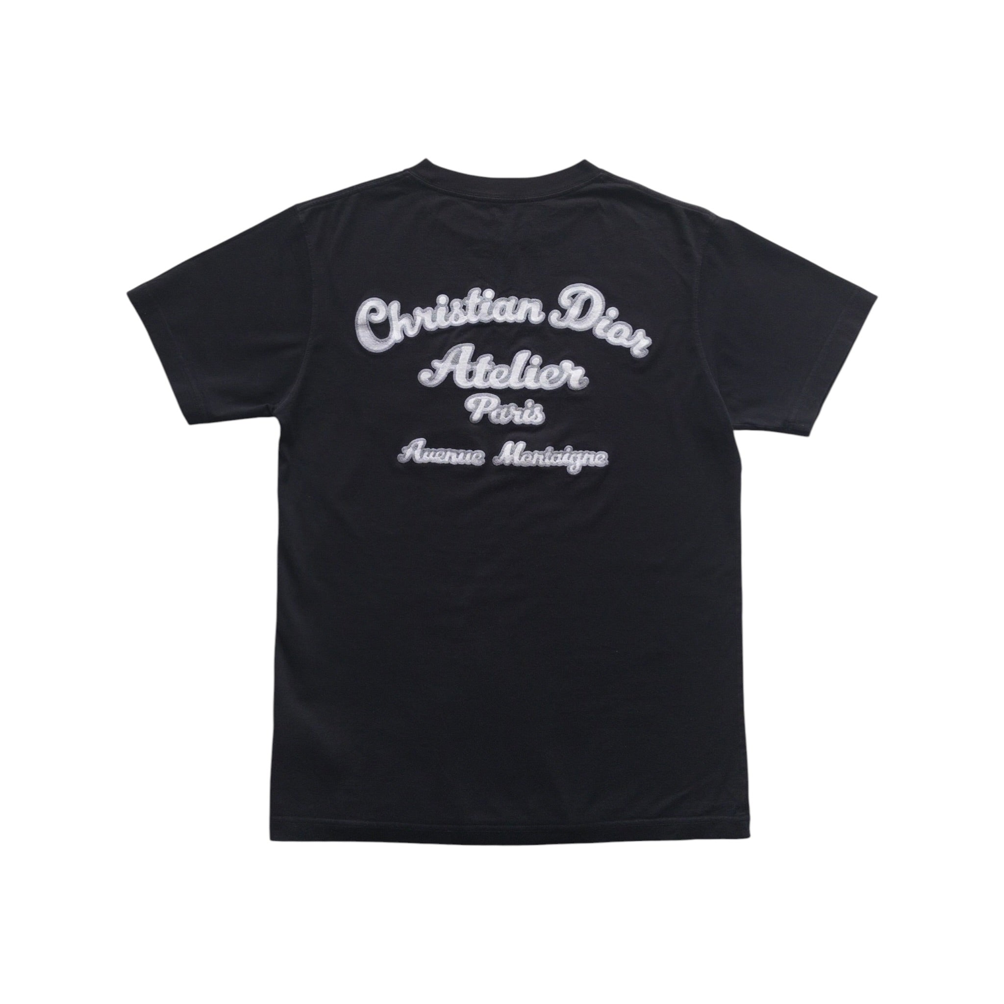 イ*イ様 Christian Dior ATELIER Tシャツ ブラック DIOR ATELIER POCKET LOGO T-SHIRT