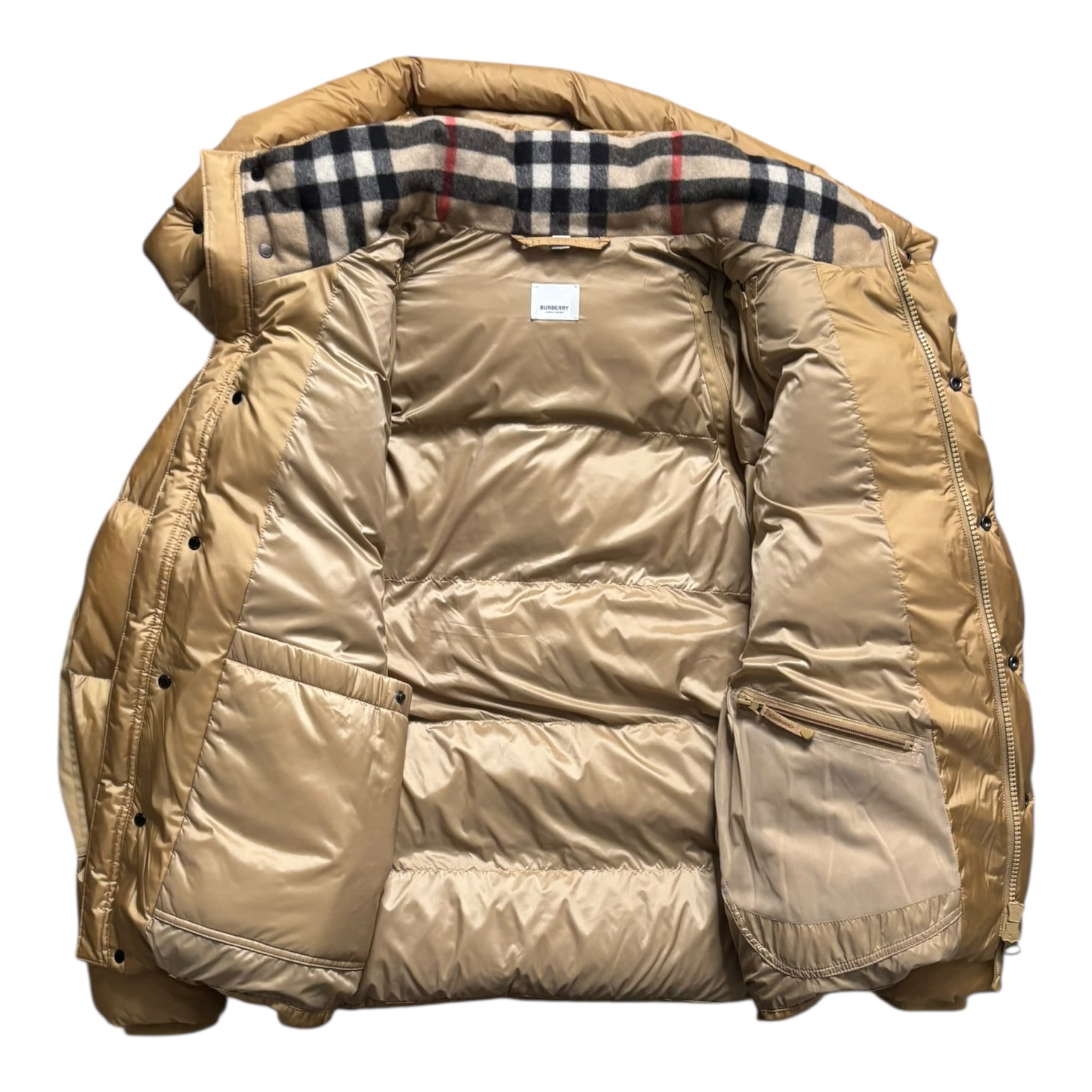 BURBERRY LEEDS HOODED DOWN JACKET