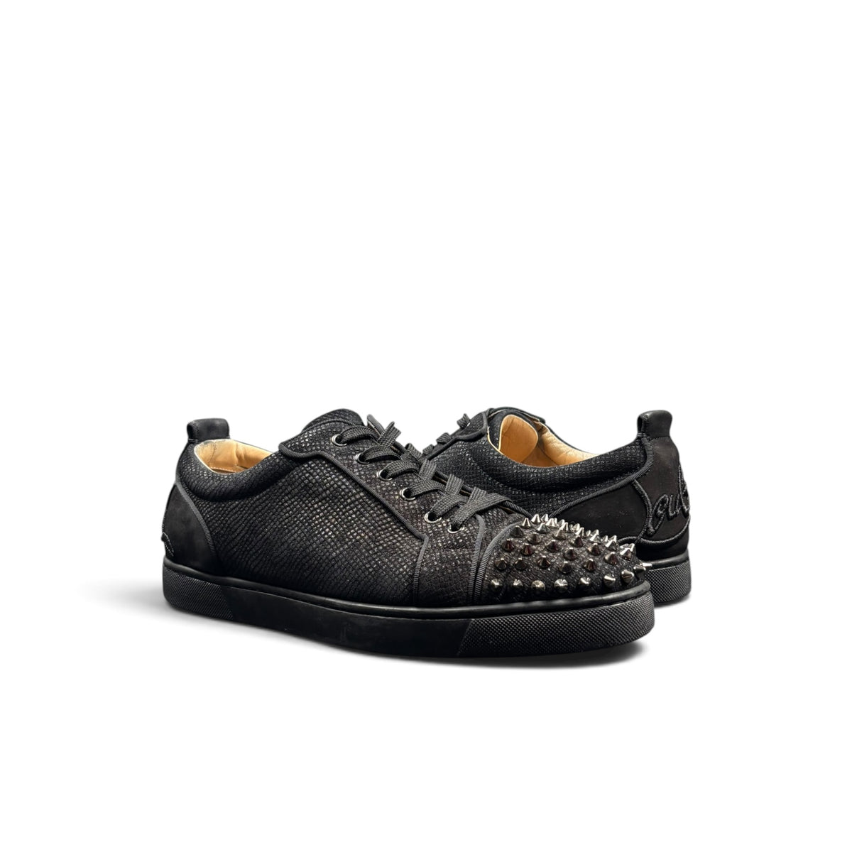 CHRISTIAN LOUBOUTIN JUNIOR SPIKE SNEAKERS