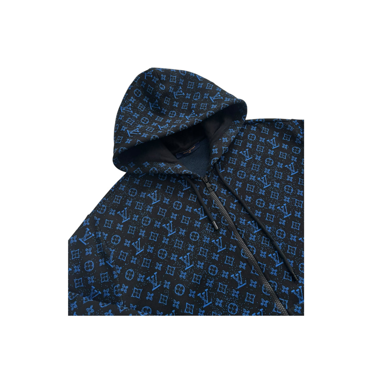 LOUIS VUITTON MONOGRAM ZIP-UP HOODIE