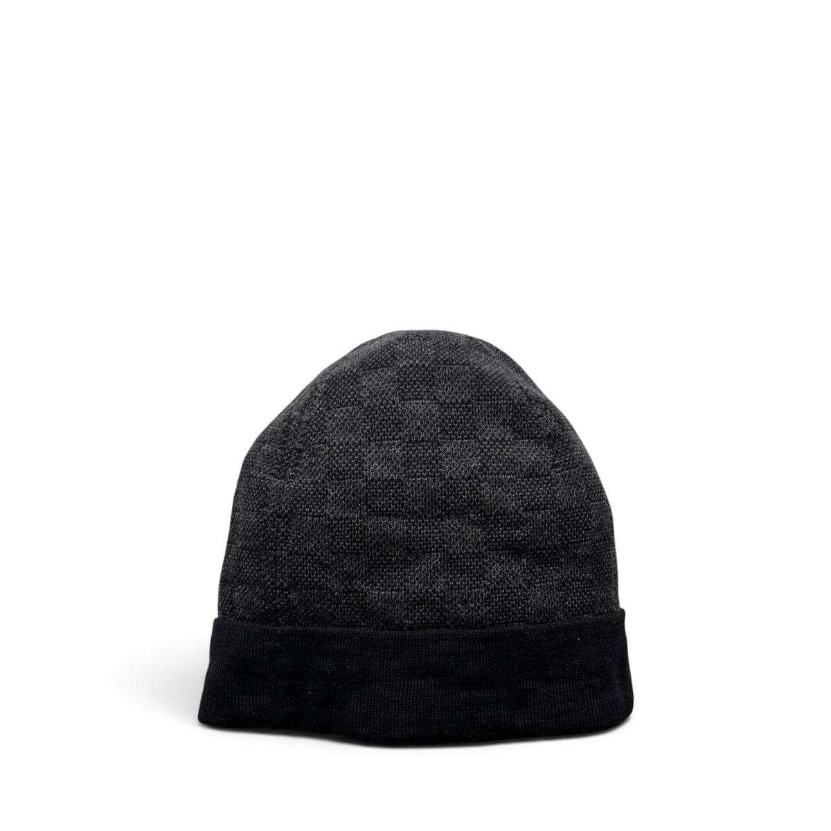 LOUIS VUITTON WOOL DAMIER GRAPHITE BEANIE