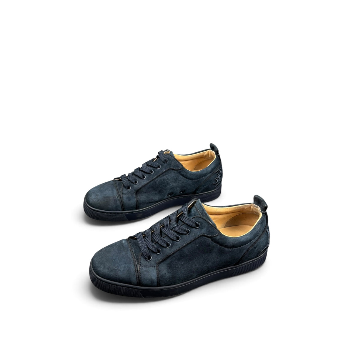 CHRISTIAN LOUBOUTIN FLAT SUEDE SNEAKERS
