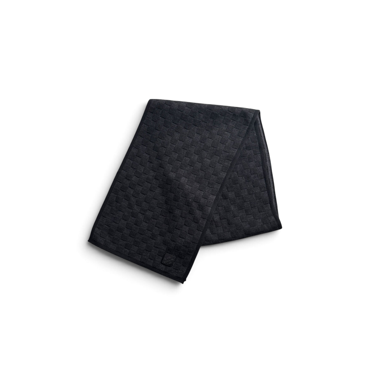LOUIS VUITTON WOOL DAMIER GRAPHITE SCARF