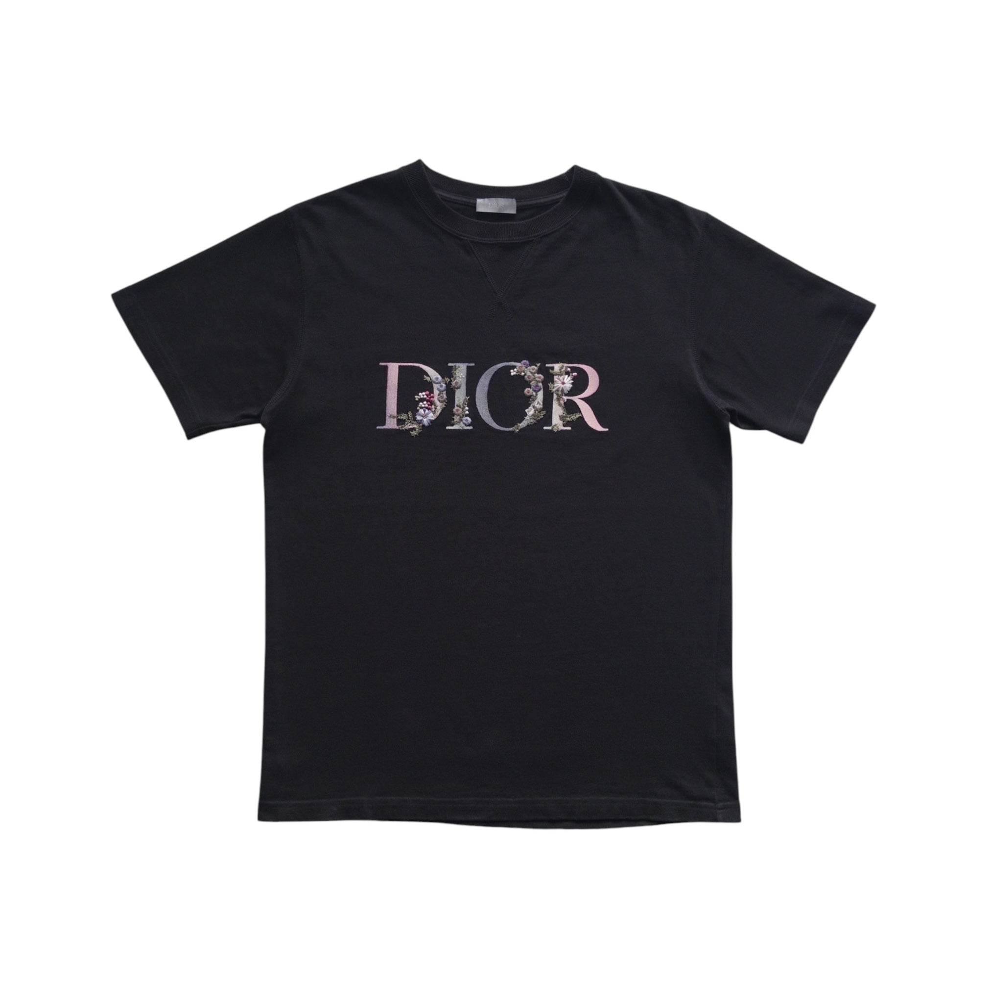DIOR FLORAL LOGO T-SHIRT