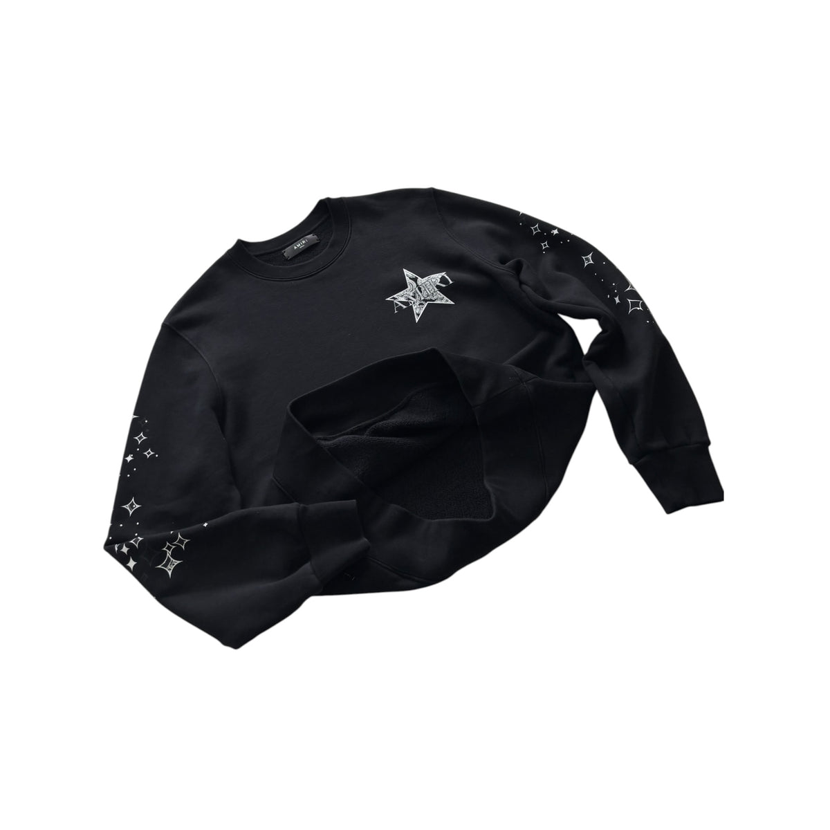 AMIRI PAISLEY STAR CREWNECK
