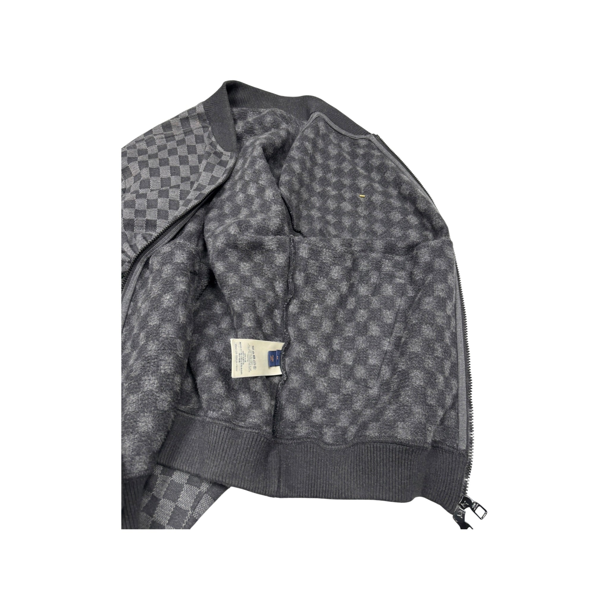 LOUIS VUITTON DAMIER JACQUARD CARDIGAN