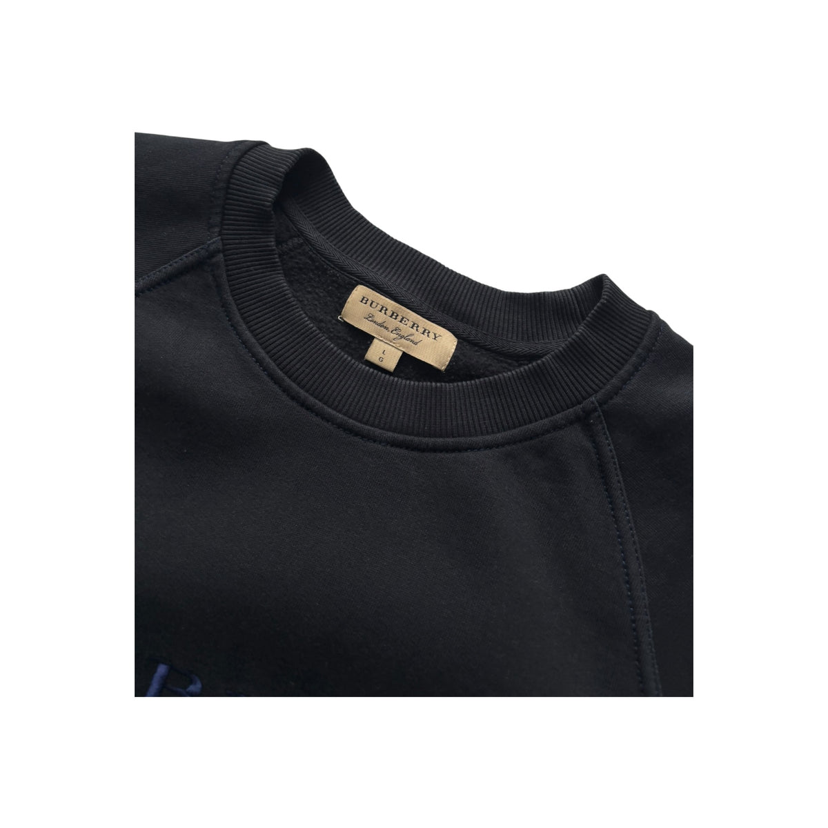 BURBERRY SIGNATURE TEXT LOGO CREWNECK