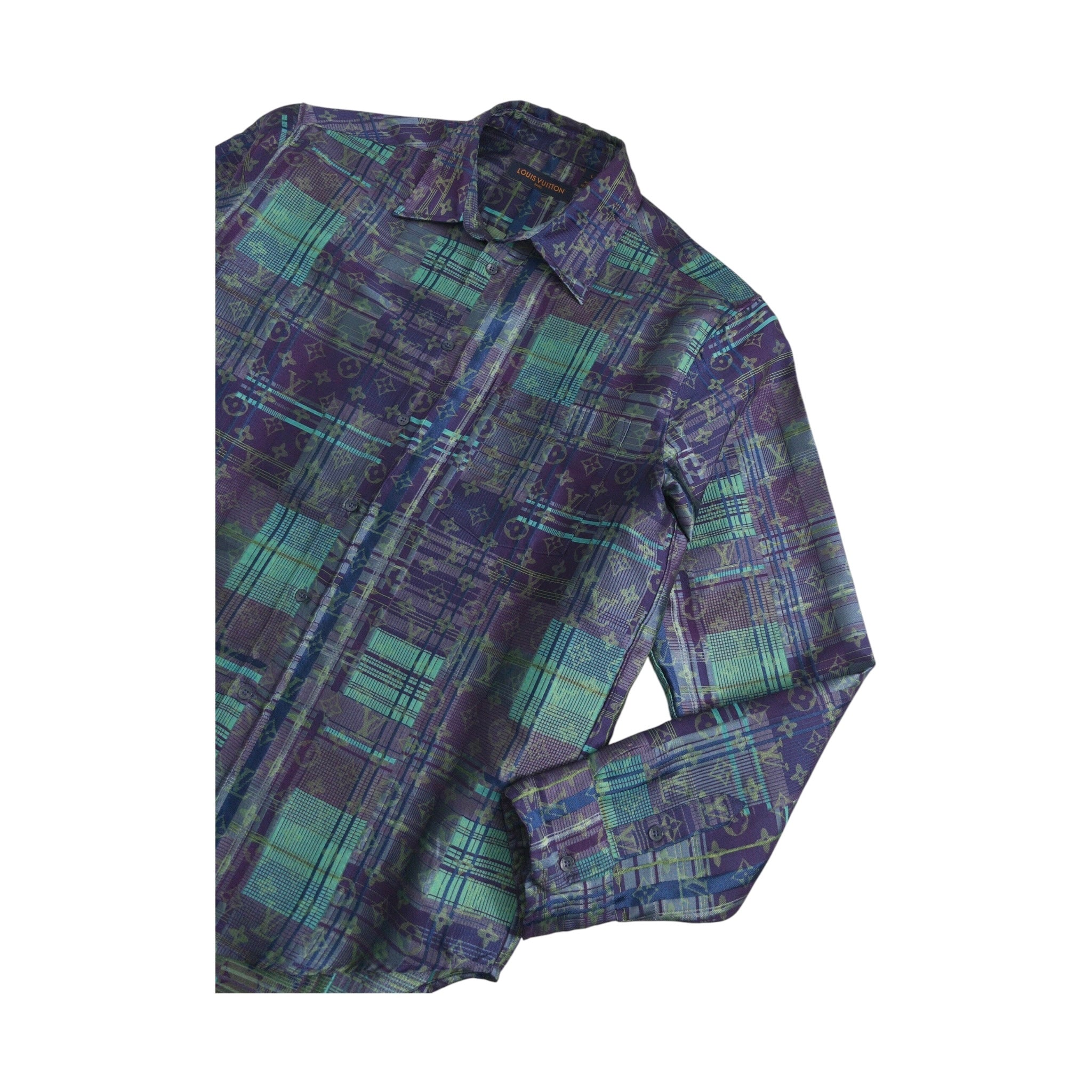 LOUIS VUITTON MONOGRAM NEON SHIRT