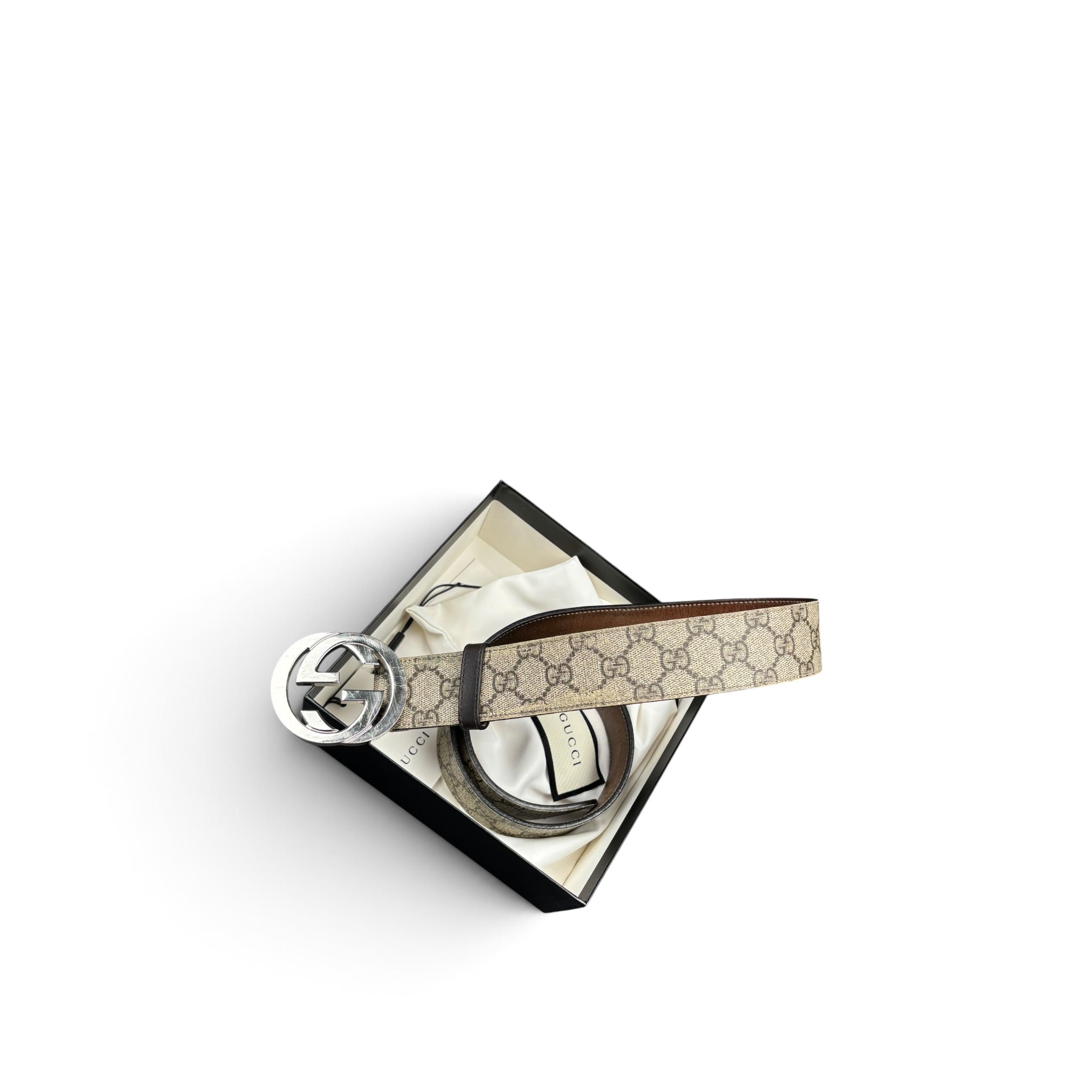 GUCCI GG SUPREME BELT