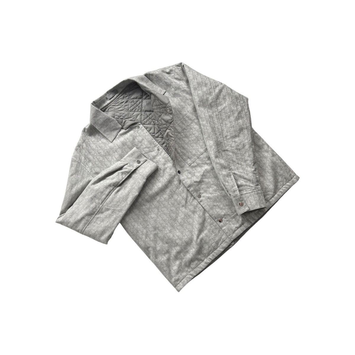 DIOR OBLQUE JACQUARD OVERSHIRT JACKET