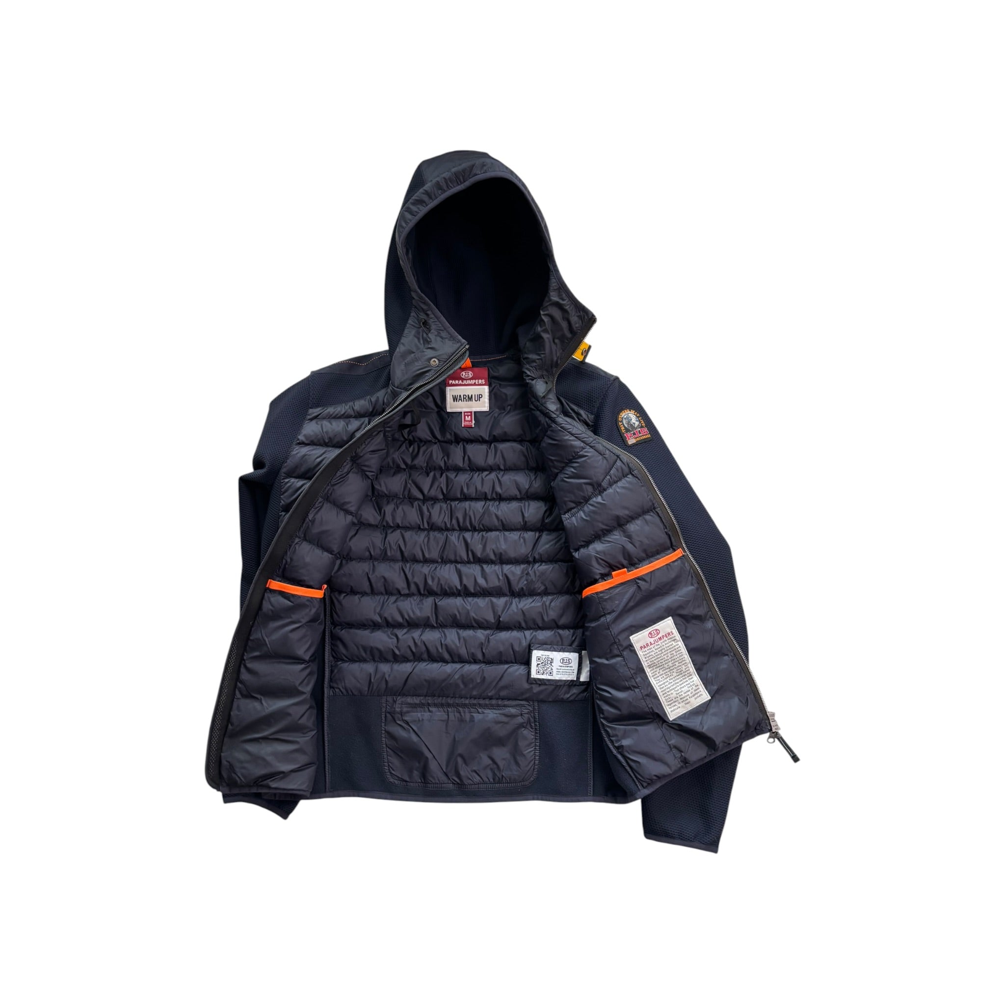 PARAJUMPERS HYPRID NOLAN HOODED CARDIGAN