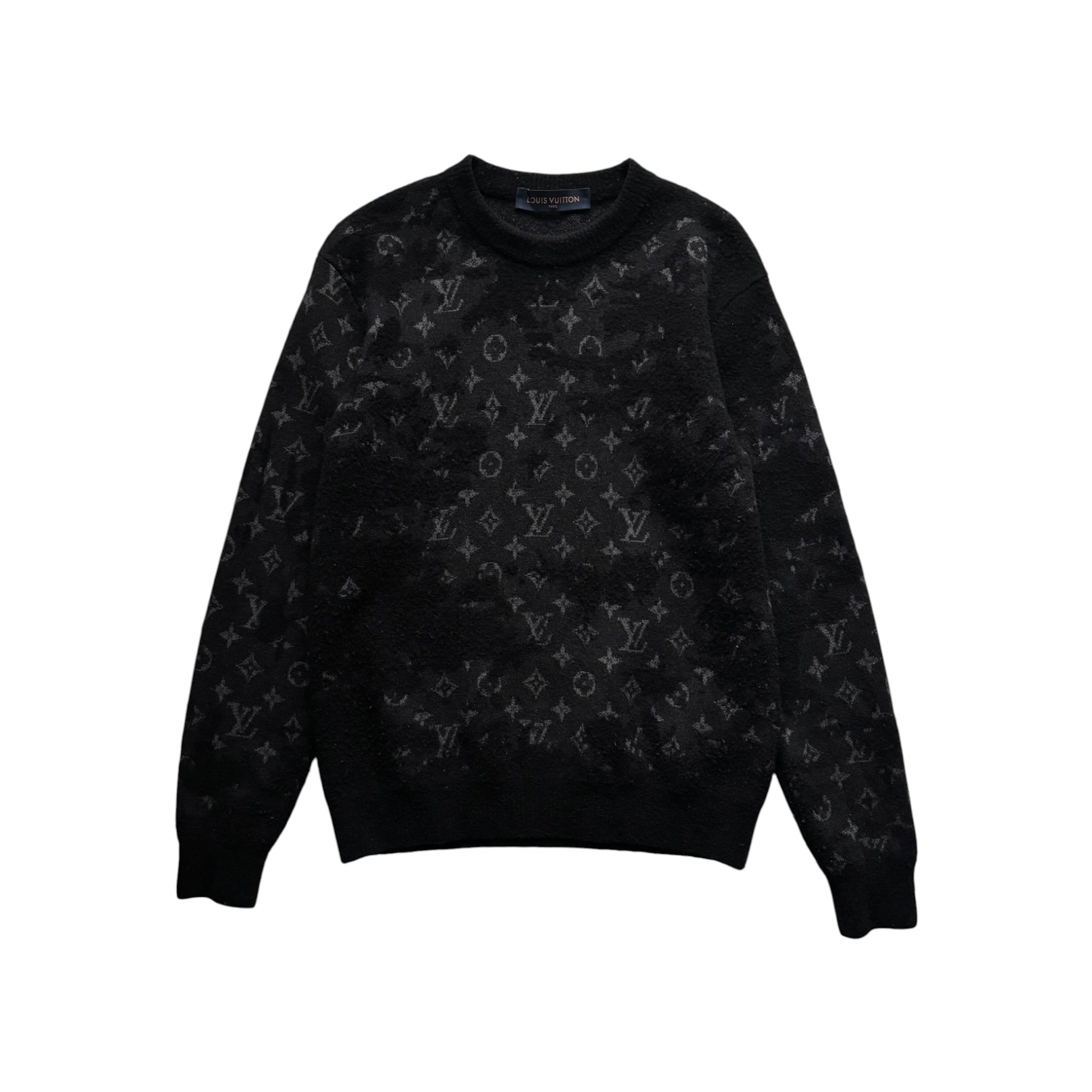 LOUIS VUITTON GRADIENT WOOL CREWNECK