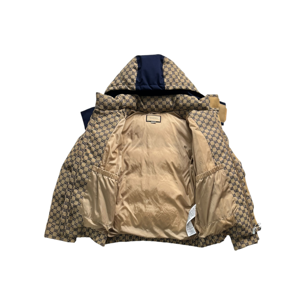 GUCCI GG CANVAS MONOGRAM DOWN PUFFER JACKET