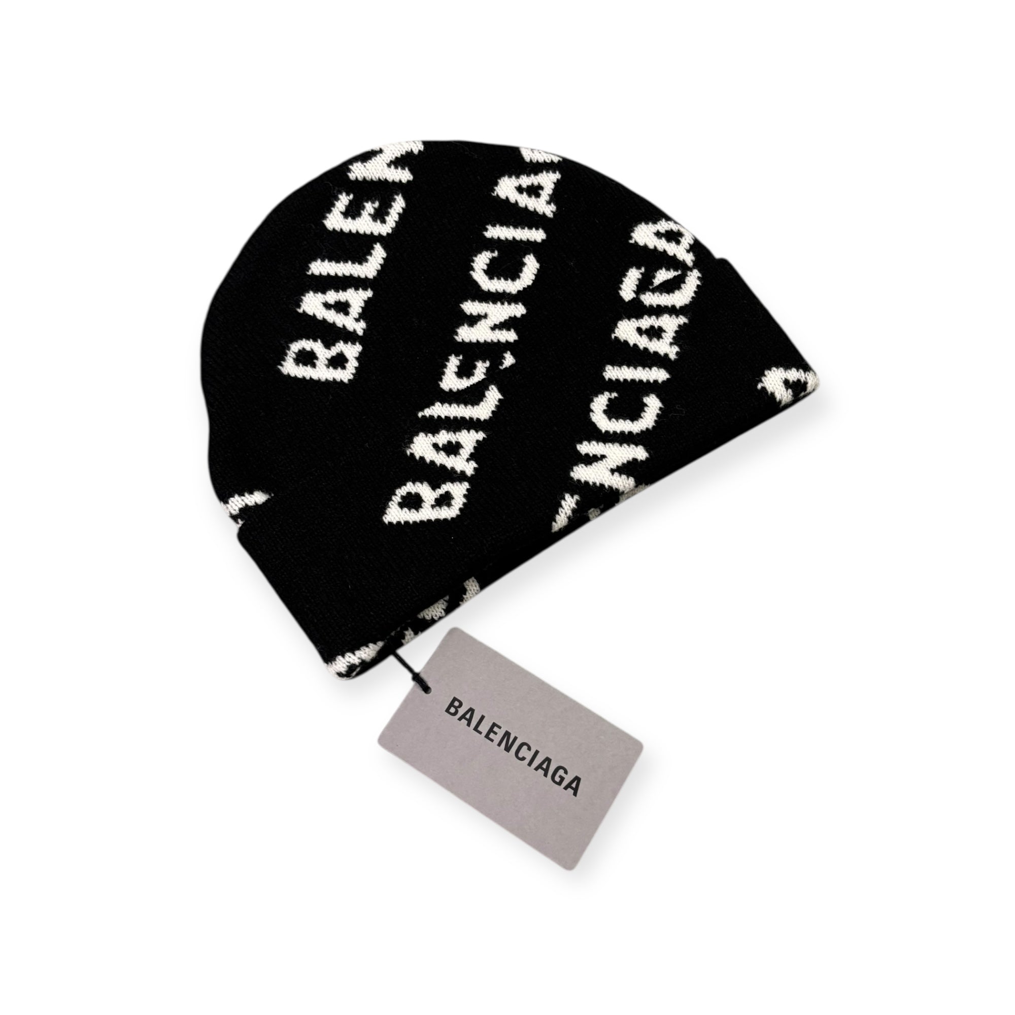 BALENCIAGA ALL OVER BEANIE