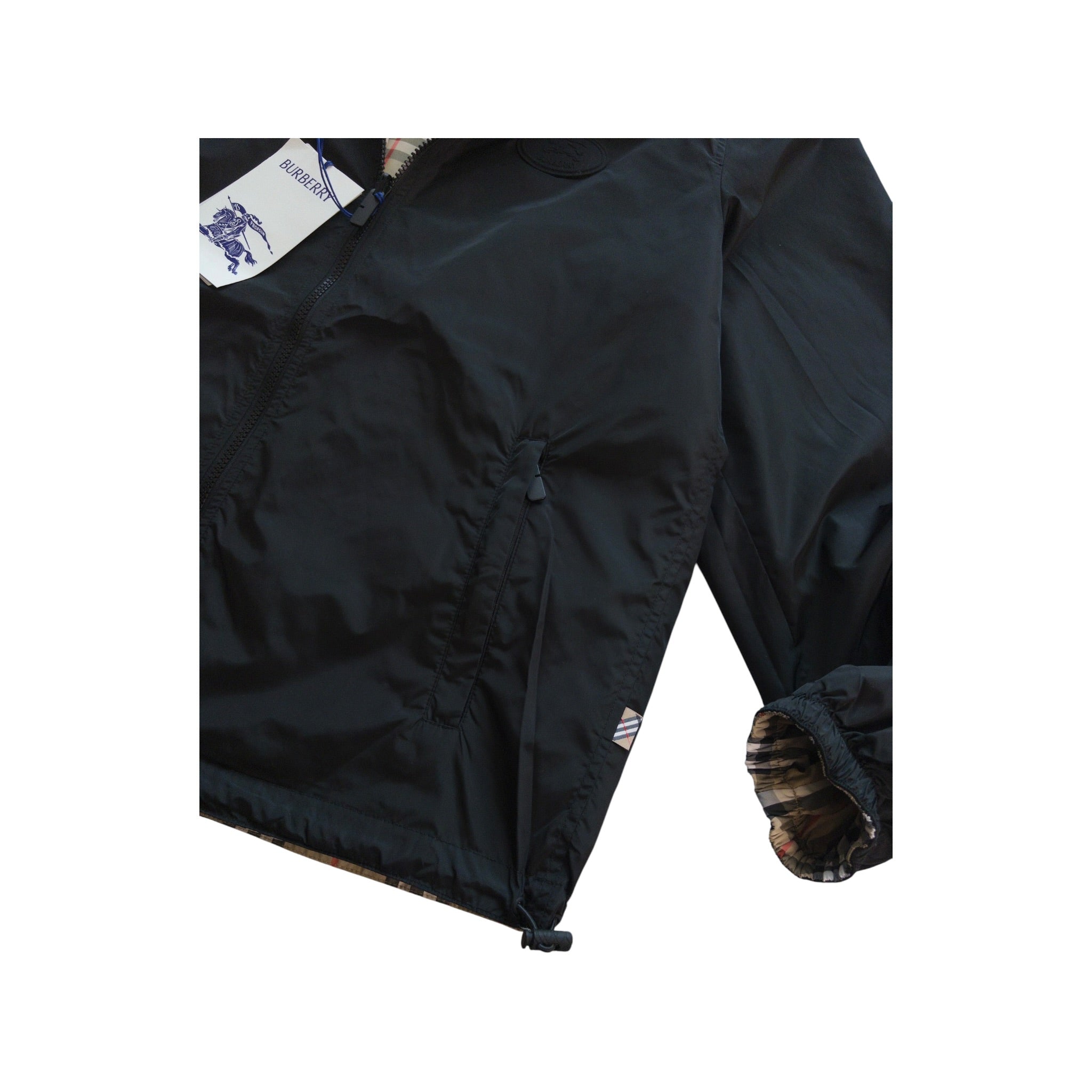BURBERRY MONOGRAM REVERSIBLE WINDBREAKER