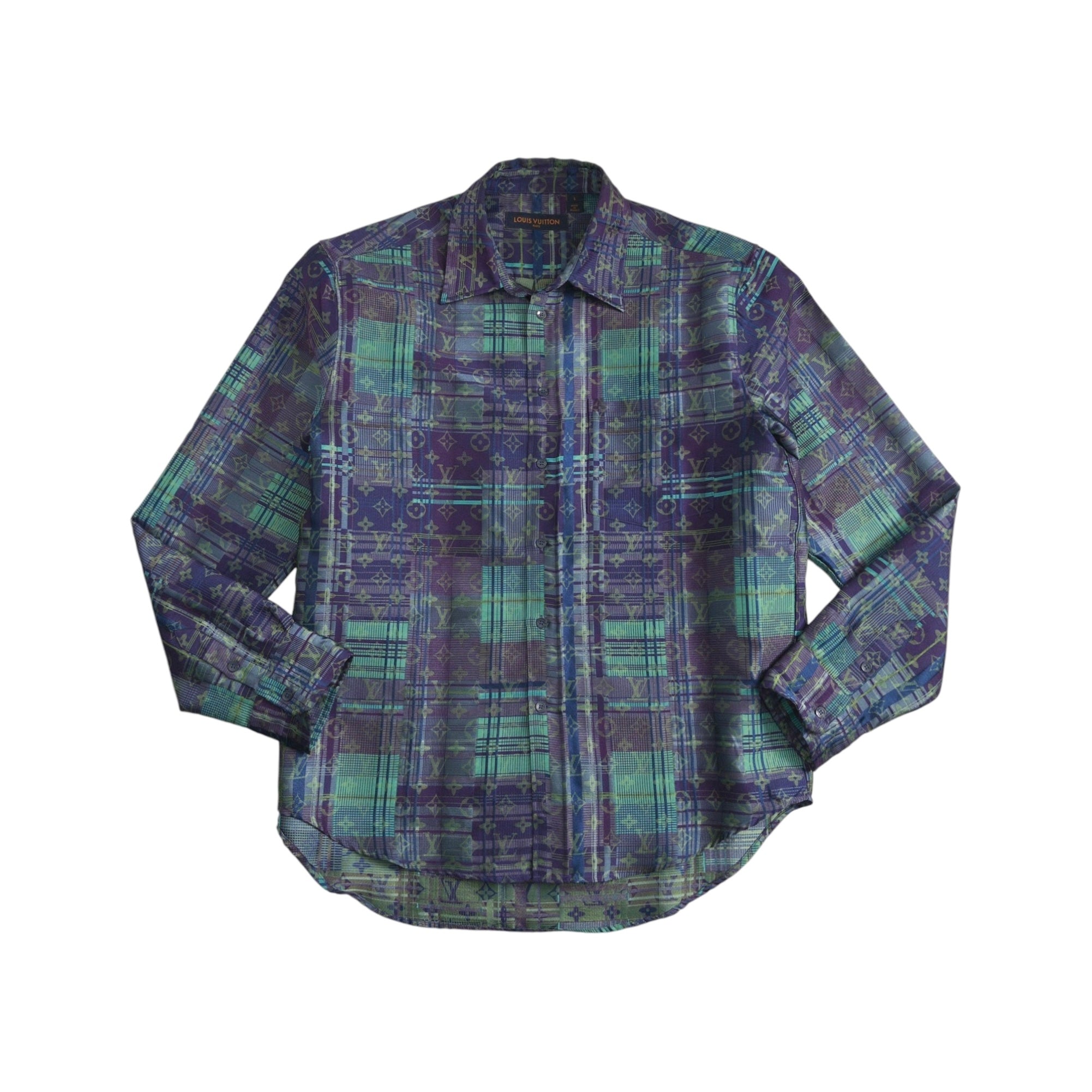 LOUIS VUITTON MONOGRAM NEON SHIRT