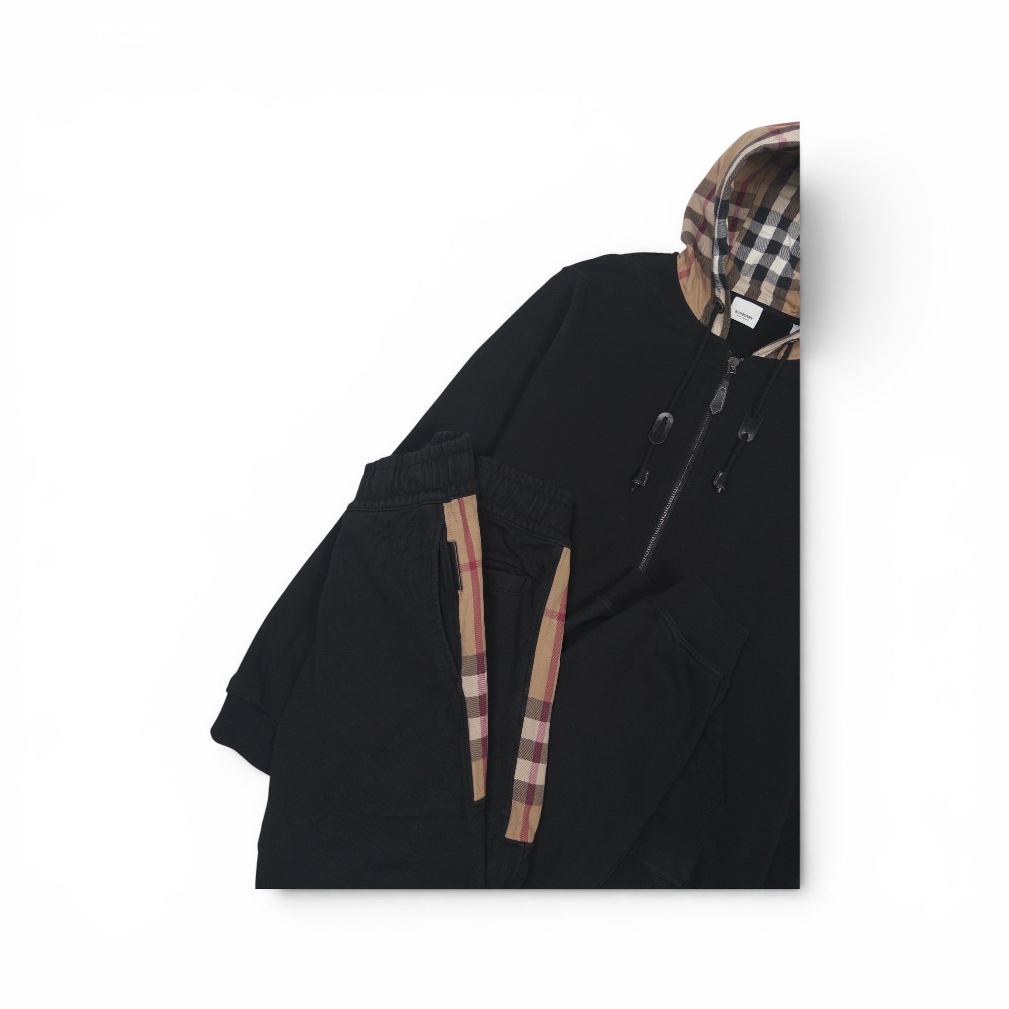 BURBERRY CHECK TRACKSUIT