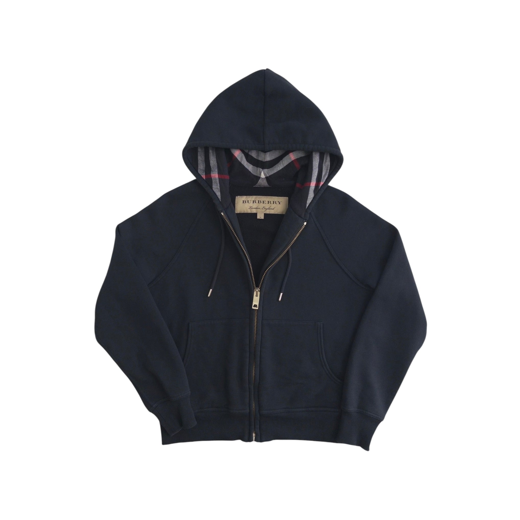 BURBERRY ZIP-UP HOODIE