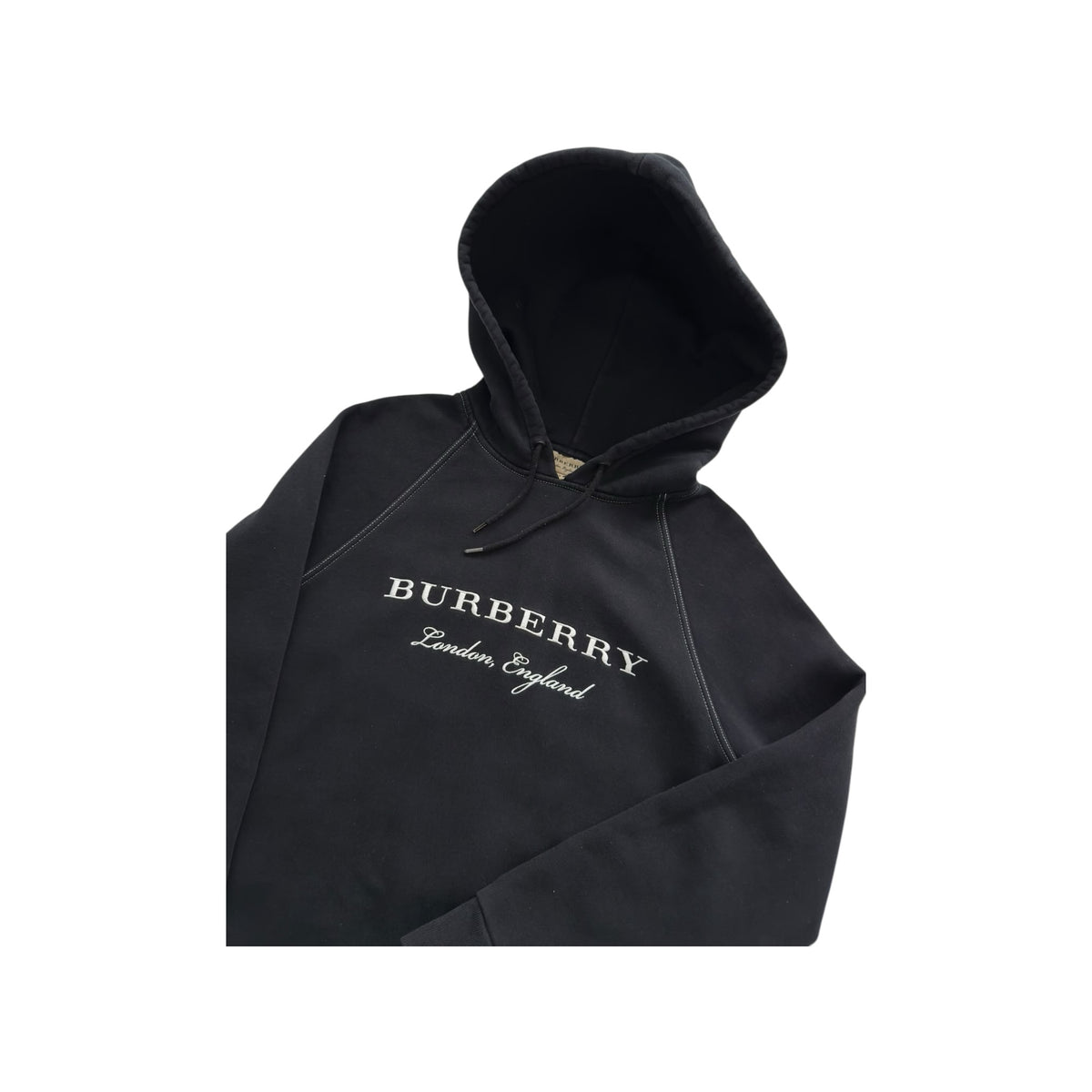 BURBERRY LONDON SIGNATURE TEXT HOODIE