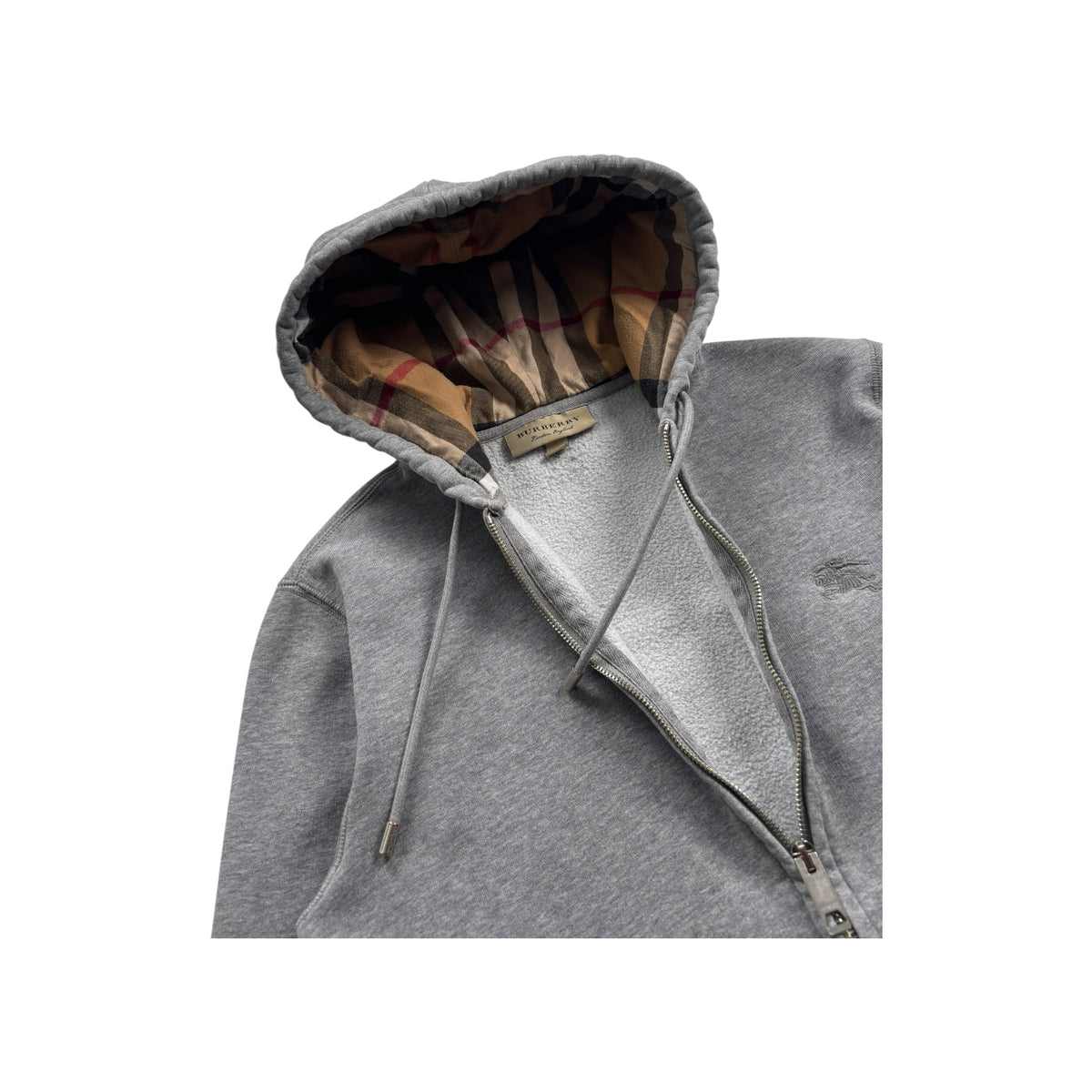 BURBERRY ZIP-UP HOODIE