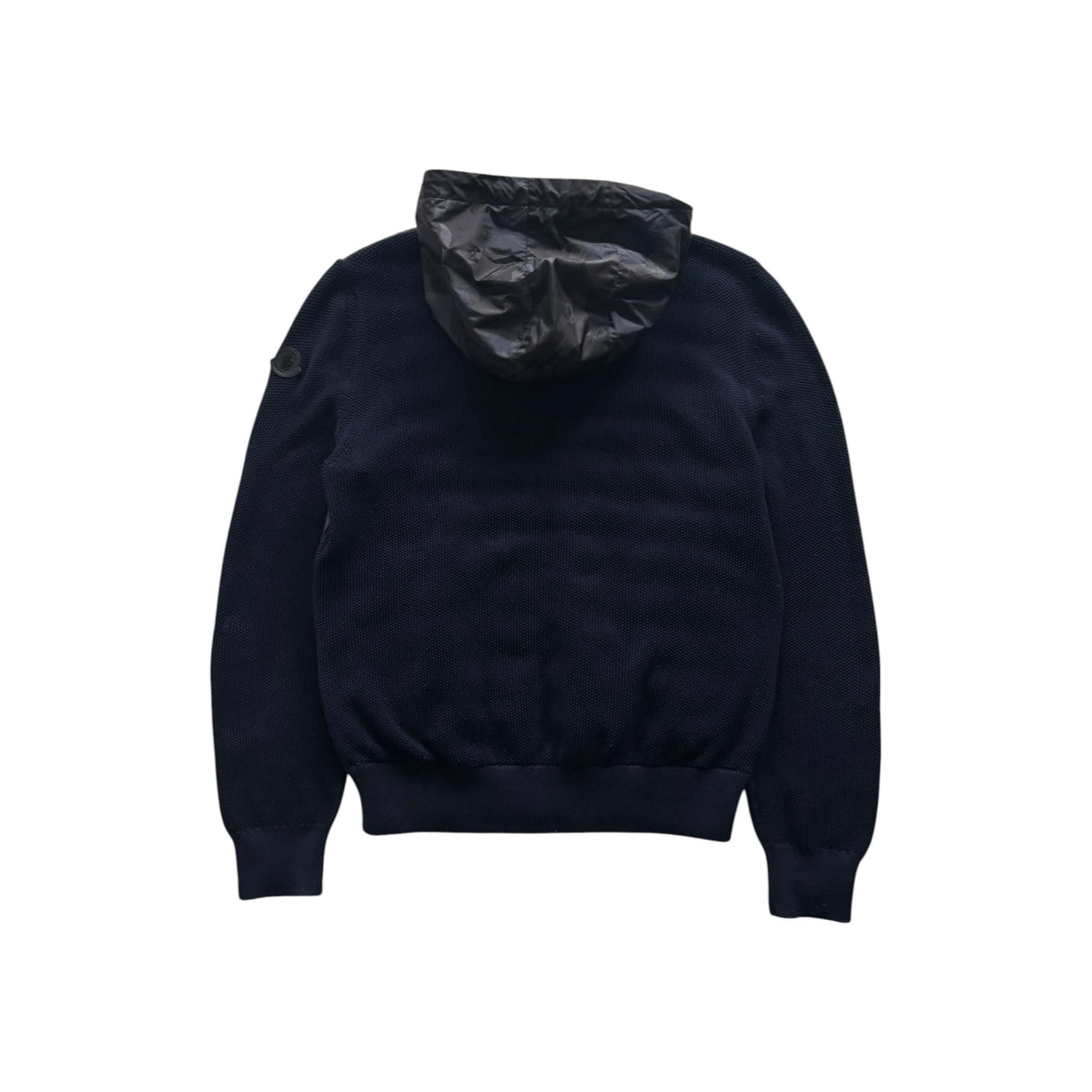 MONCLER HOODED CARDIGAN