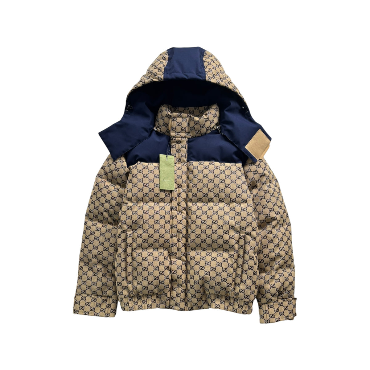 GUCCI GG CANVAS MONOGRAM DOWN PUFFER JACKET