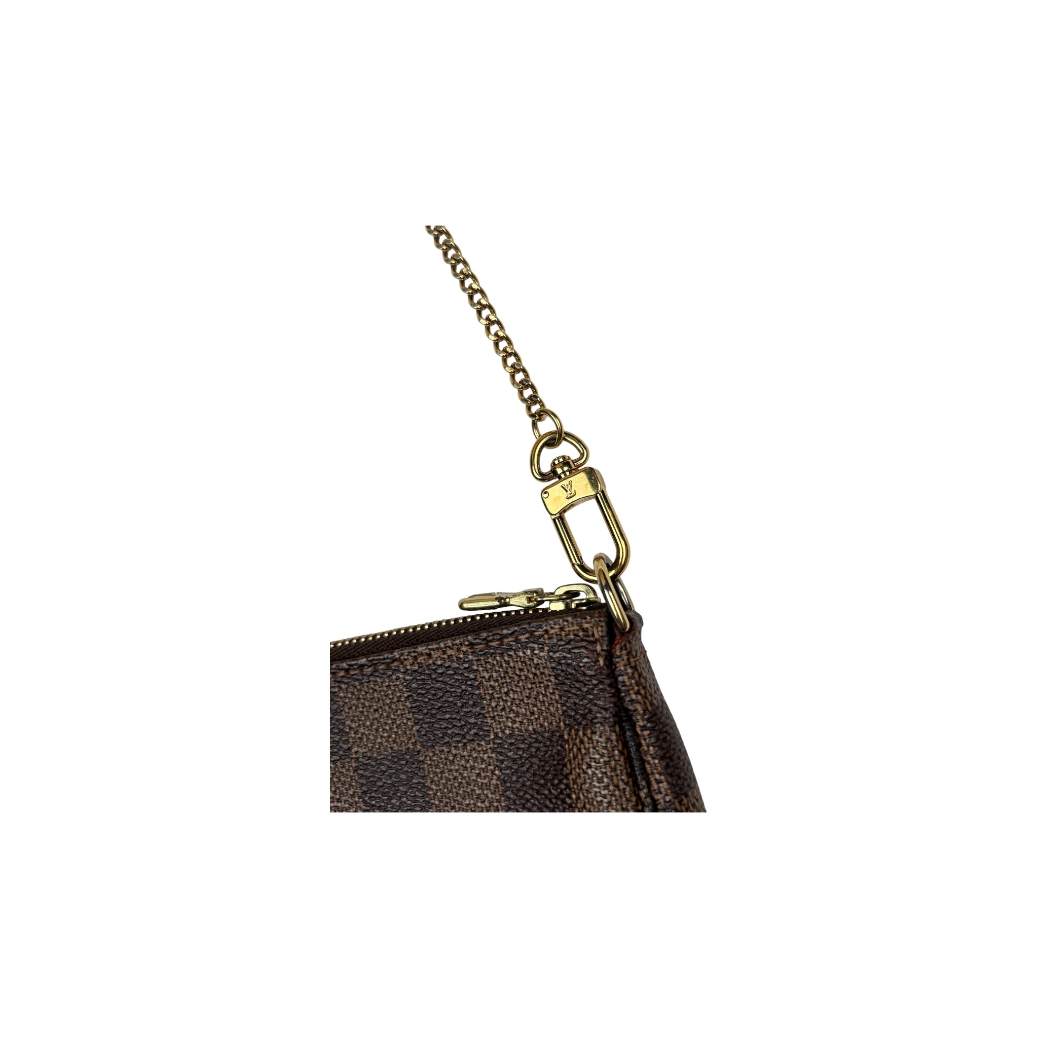 LOUIS VUITTON DAMIER EBENE MINI POCHETTE