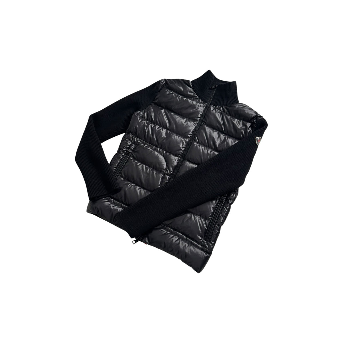 MONCLER DOWN PADDED CARDIGAN