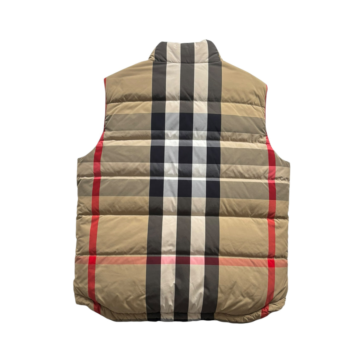 BURBERRY REVERSIBLE MONOGRAM PANEL GILET