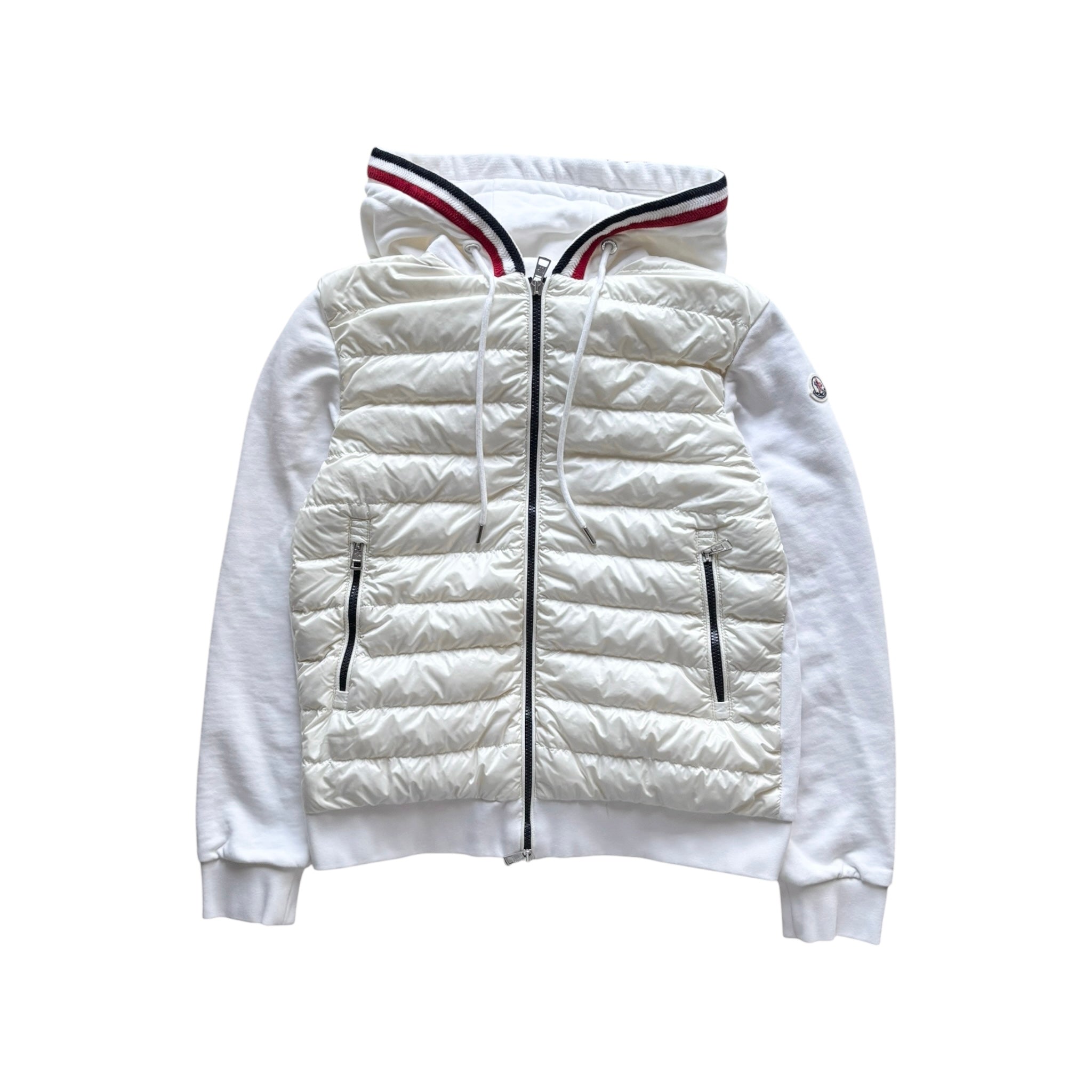 MONCLER HOODED CARDIGAN