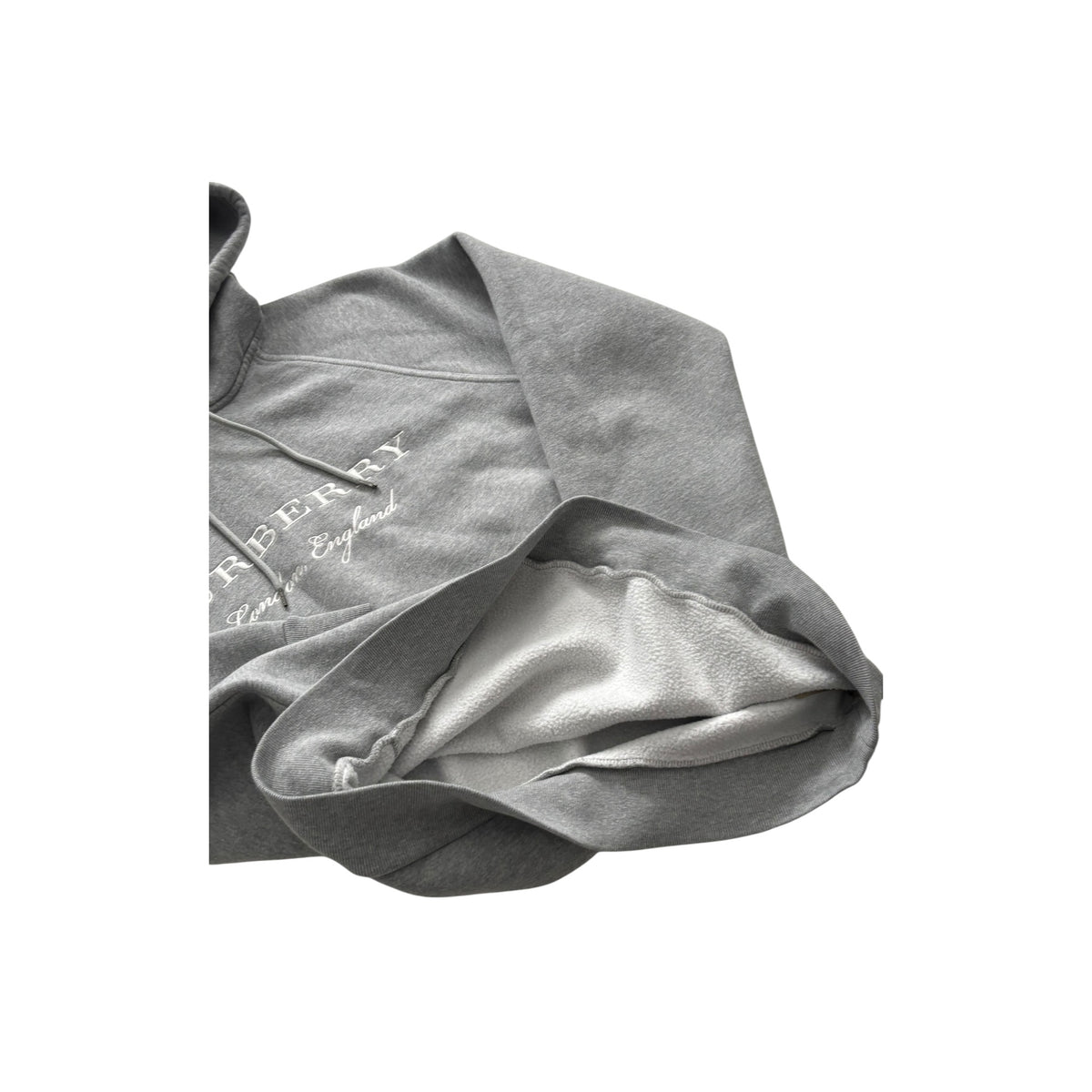 BURBERRY SIGNATURE TEXT LOGO HOODIE